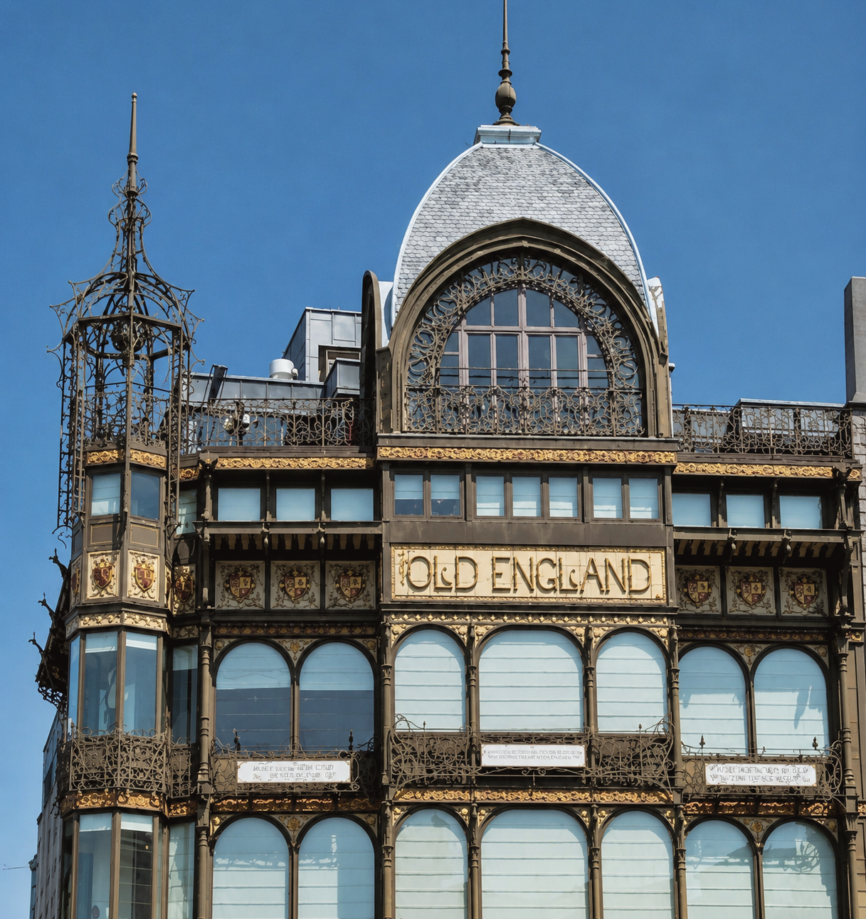 Musical Instruments Museum housed in the historic Old England building in Brussels