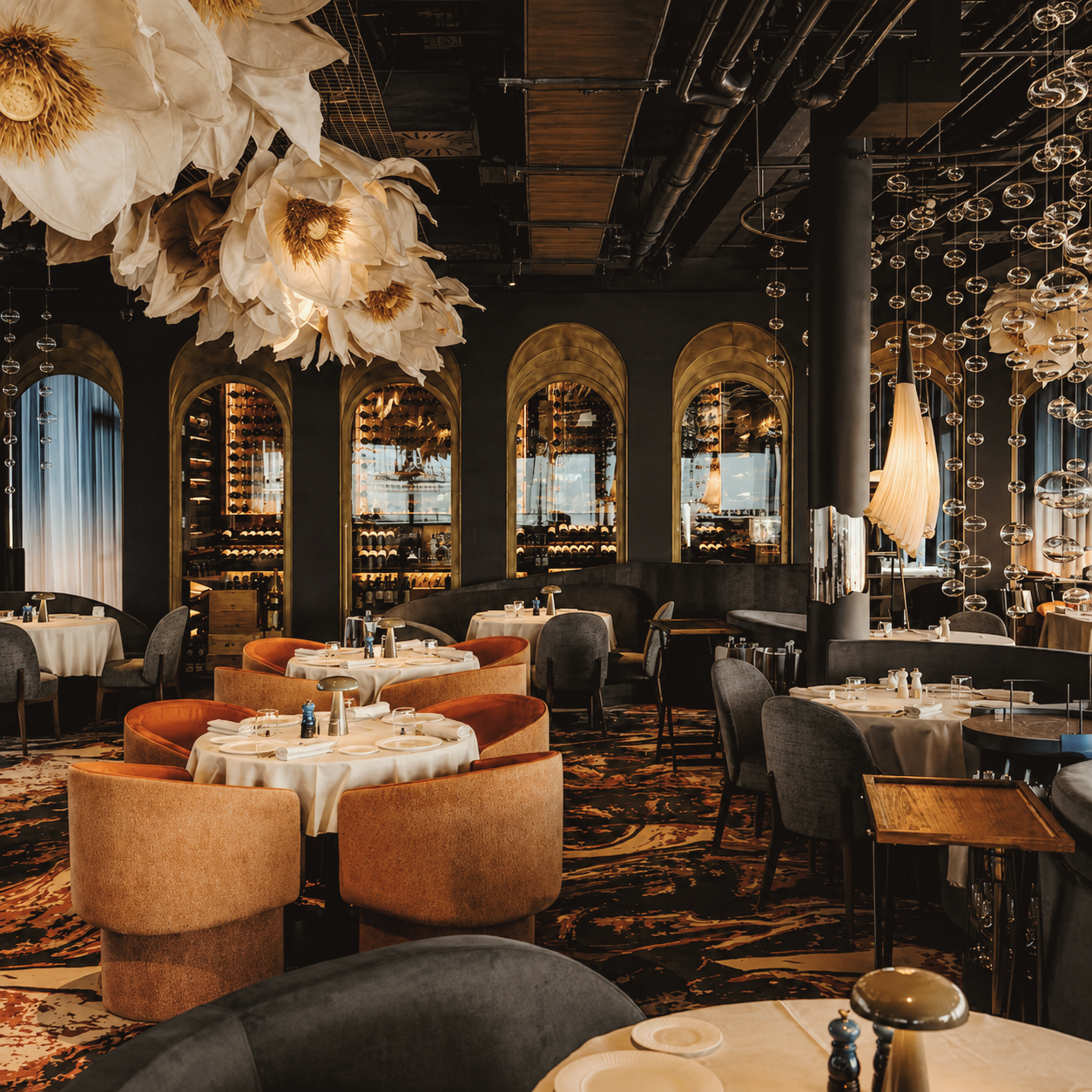 Dorothea Hotel in Budapest, Hungary, featuring contemporary luxury design blended with historic architecture in the heart of the city.