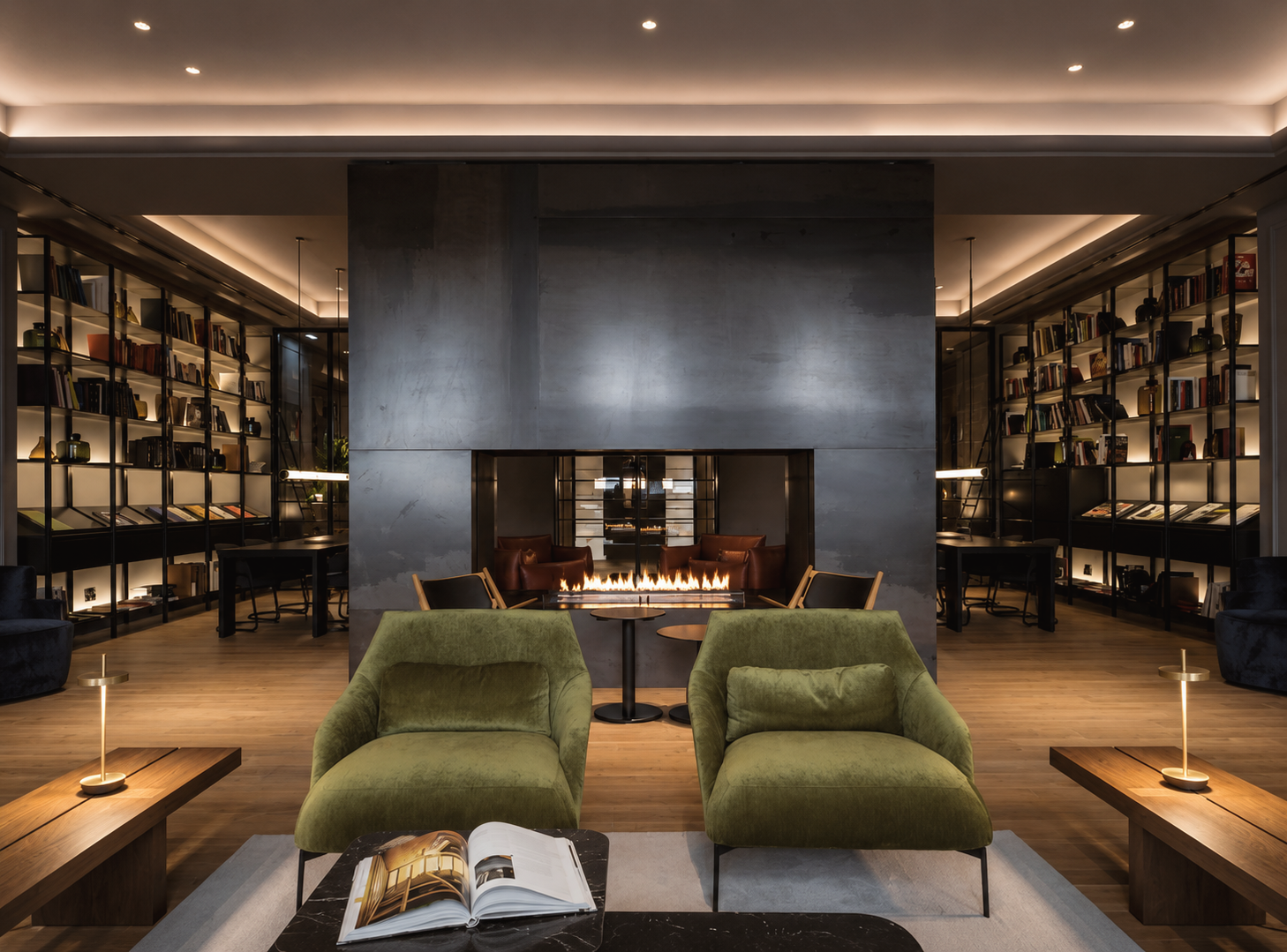 Kozmo Hotel Suites & Spa in Budapest, Hungary, featuring restored historic architecture and refined contemporary luxury interiors.
