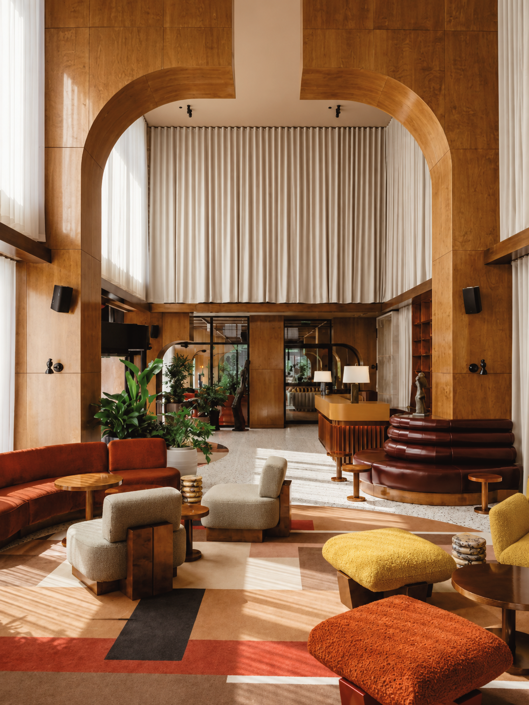 Contemporary design at The Standard Brussels, a modern luxury hotel in the city