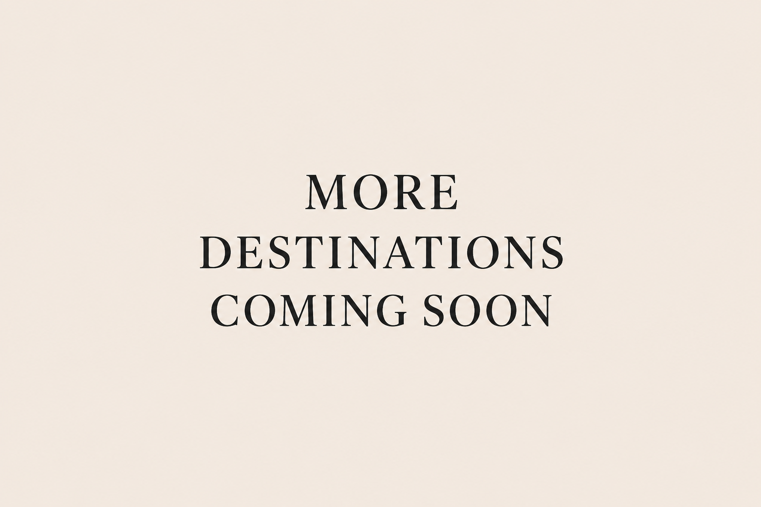 Coming Soon