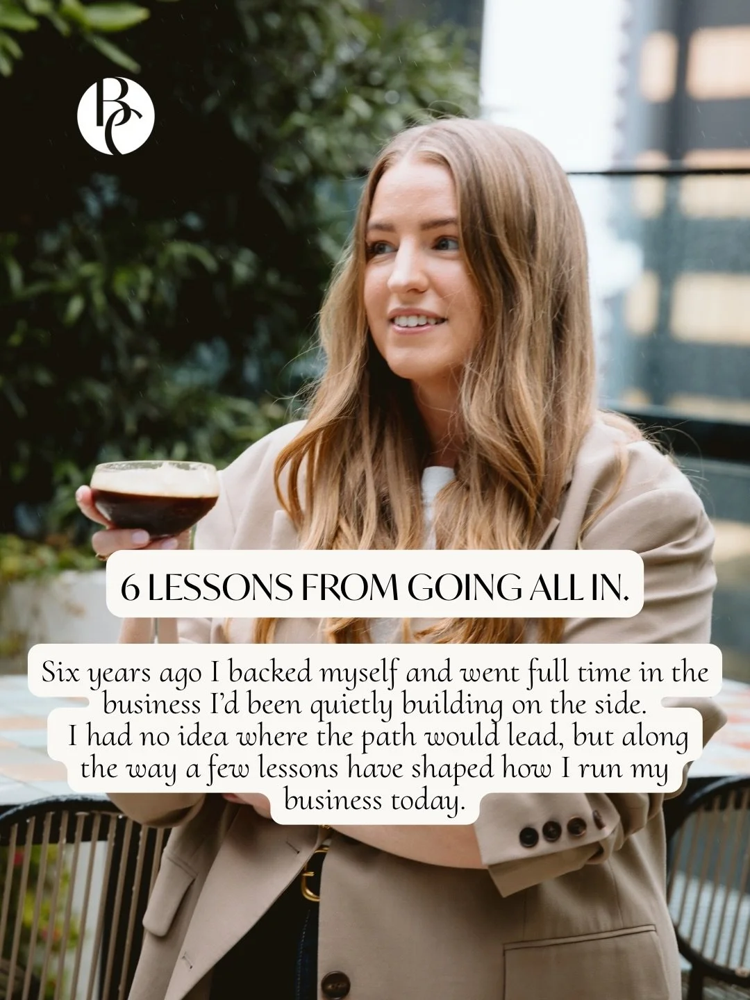 Today marks 6 years since I went all in on Becollab 🥹

What started as a quiet side hustle for the 7 years prior, while I was a corporate girlie, eventually became the business I run full-time today.

Many wins. Some mistakes. A lot of learning and 