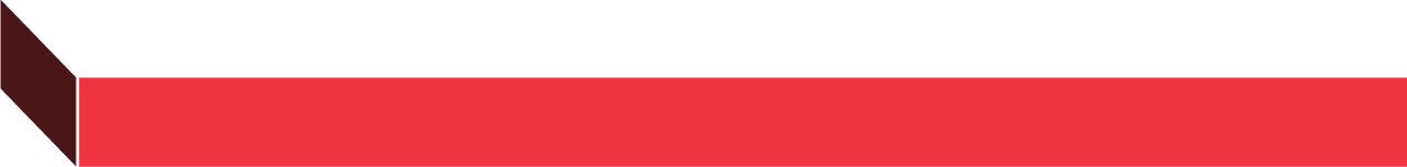 Close-up of a red and black abstract ribbon or wave design.