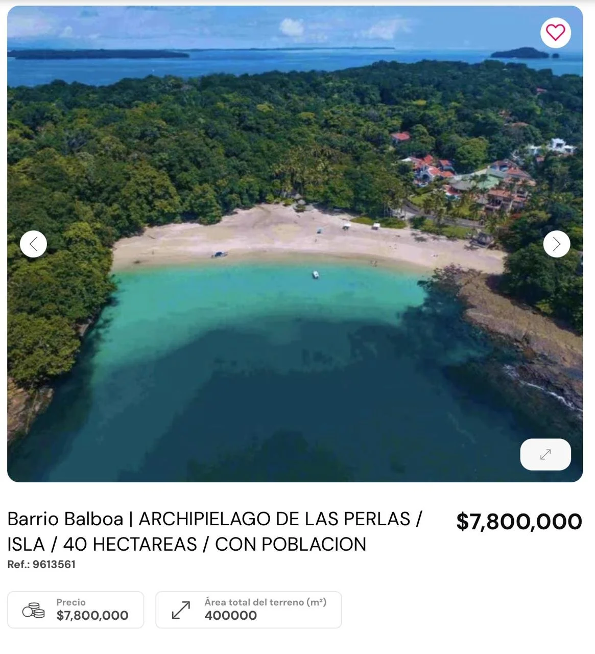 “Se vende una isla. completa ‘con población’: ¿qué sonidos se están vendiendo en Las Perlas?”