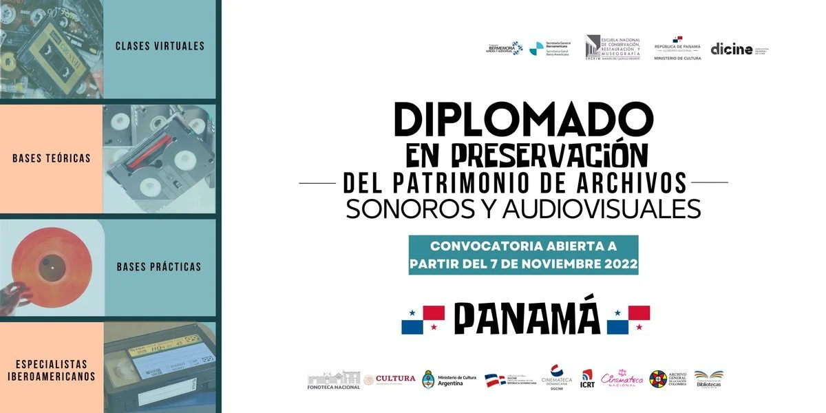 Diplomado en preservacion del patrimonio de archivos sonoros y audiovisuales