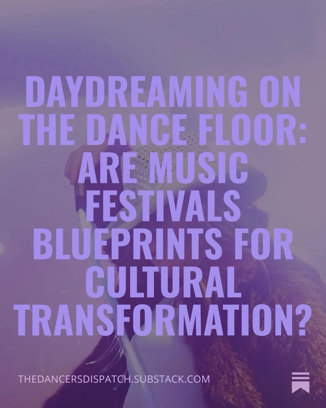 🚀 THIS IS SO MUCH BIGGER THAN ANY ONE EVENT, PERSON, PLACE, OR THING.

What an absolute privilege and honor it has been to have the opportunity to contribute to The Dancer&rsquo;s Dispatch this month via the brilliant @mia_on_music. Mia and I came a