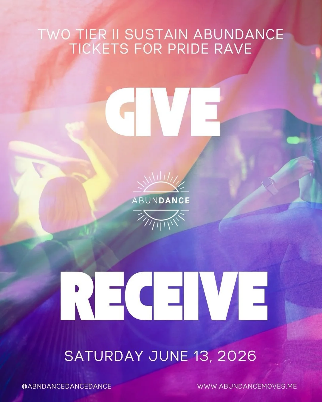🚨 COMING AT YA WITH ANOTHER OPPORTUNITY TO GIVE AND RECEIVE! 🚨

Here&rsquo;s how to win a pair of tickets to PRIDE RAVE coming up THIS SATURDAY:

🫧 Like this post
🫧 Share this post on your story
🫧 Tag as many friends as you like (one tag = one e