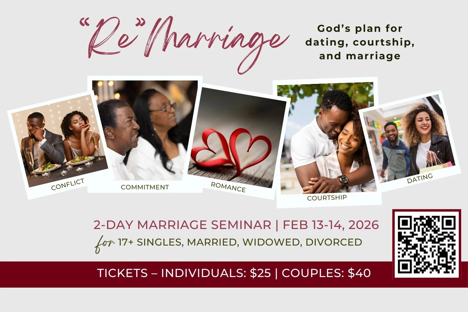 2-Day Marriage Seminar | Feb 13 &amp;14, 2026 (Day 1)