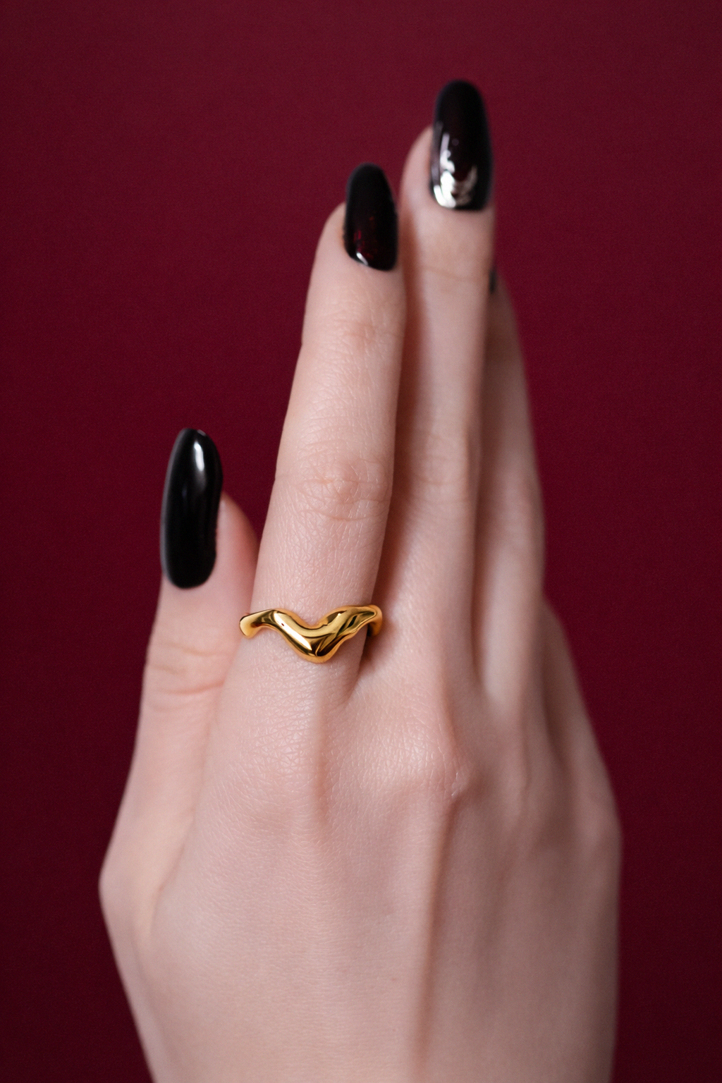 Slipcurrent | Size 8 | Yellow Bronze Ring