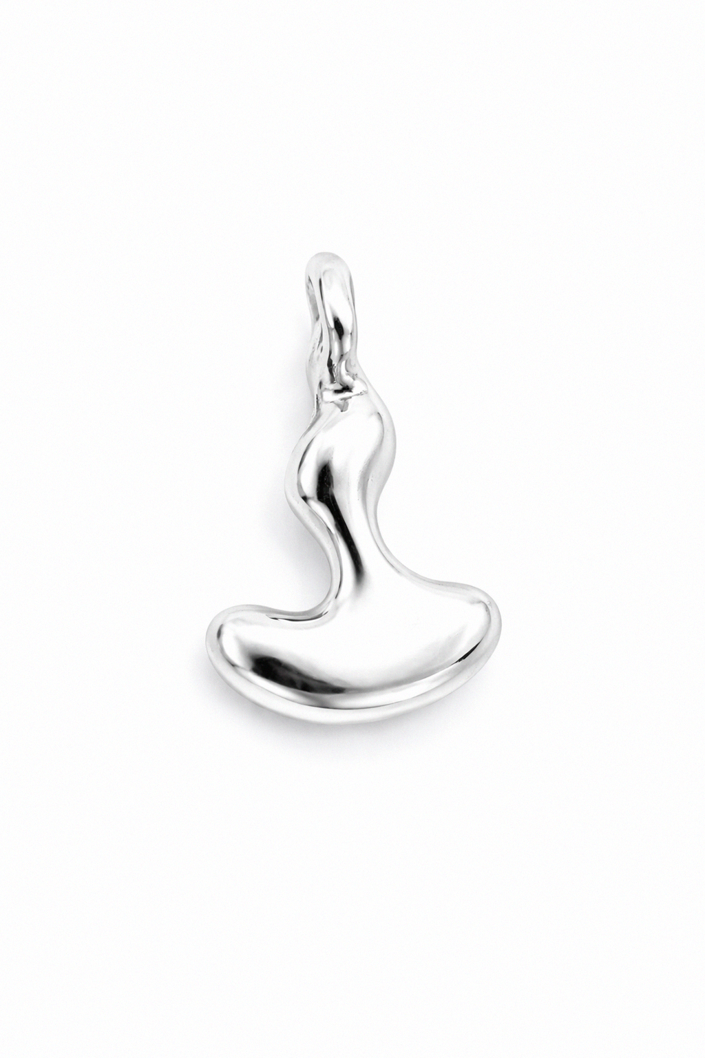 Anchored Form | Silver Pendant