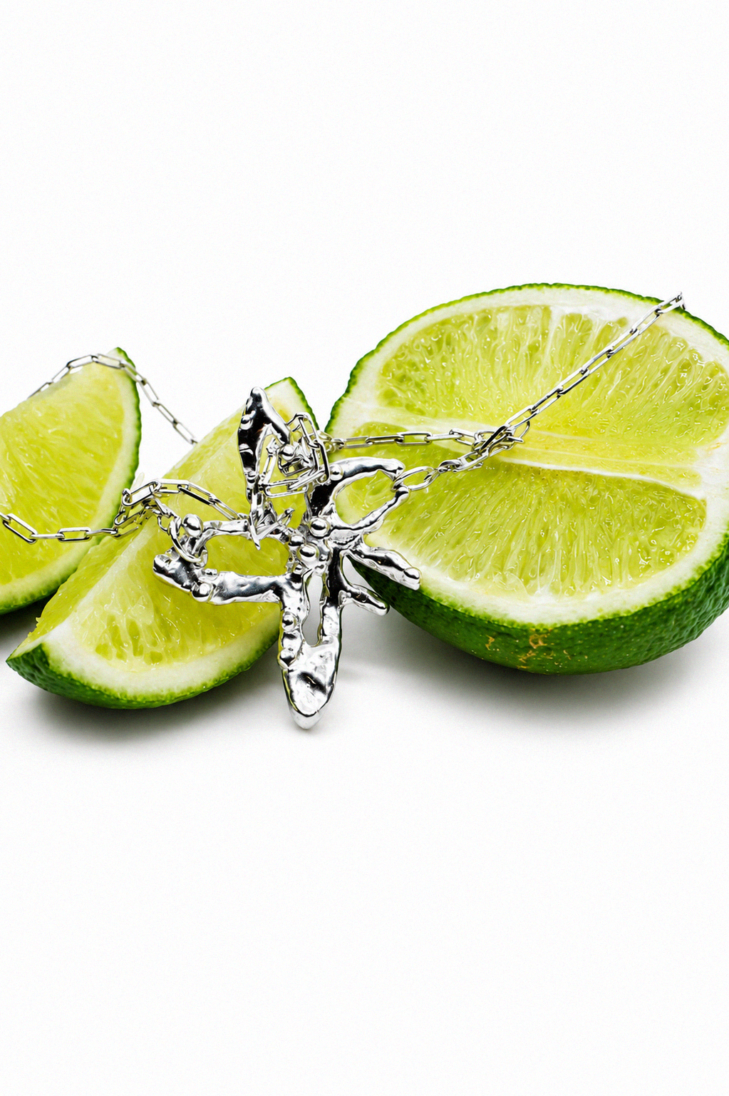 Nexus | Silver Flower Necklace