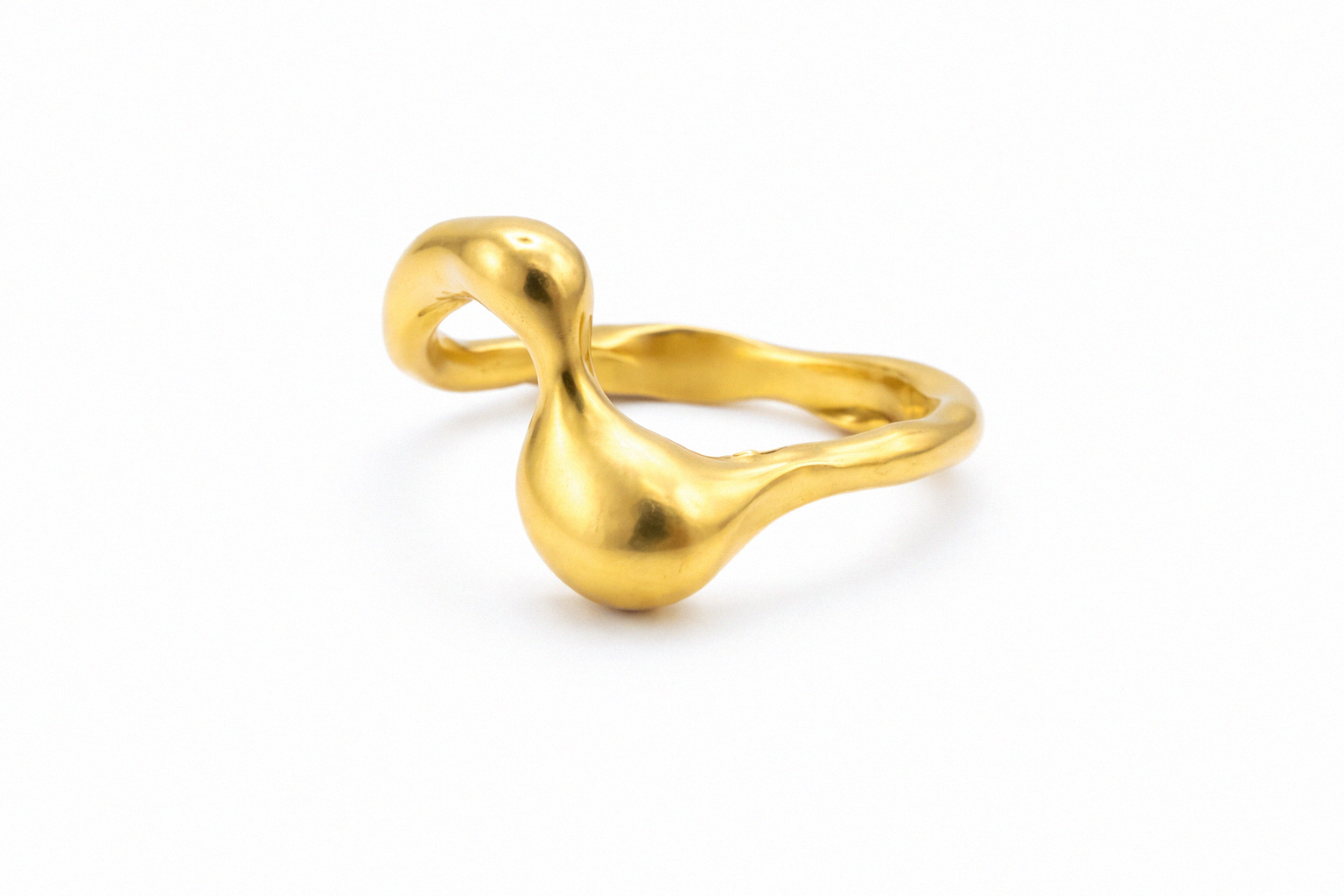 Spillform | Size 8 1/2 | Yellow Bronze Ring