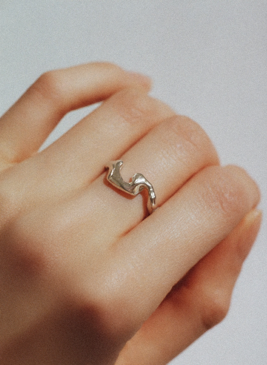 EONA | Organic Sterling Silver Ring