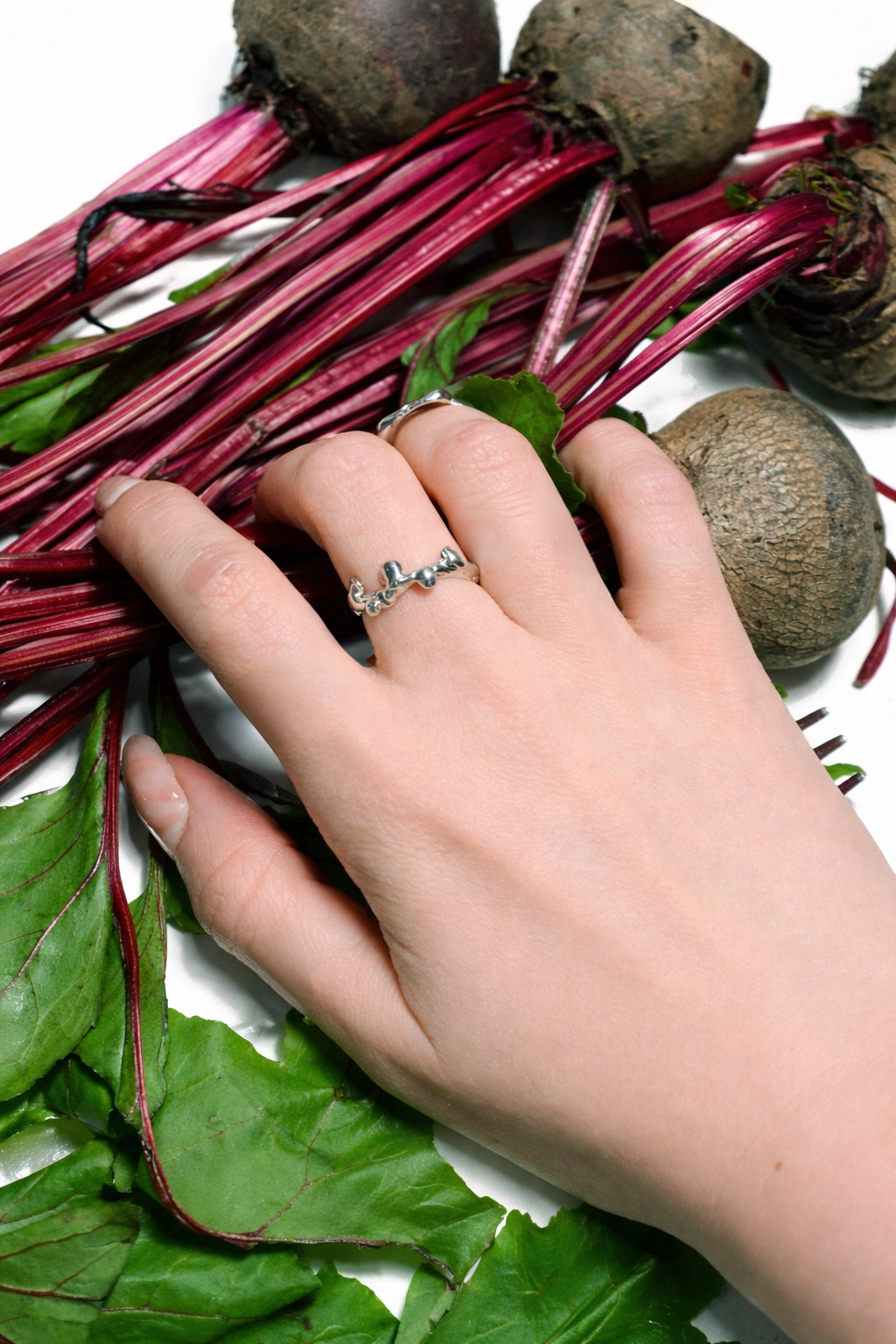 Sproutline | Organic Sterling Silver Ring