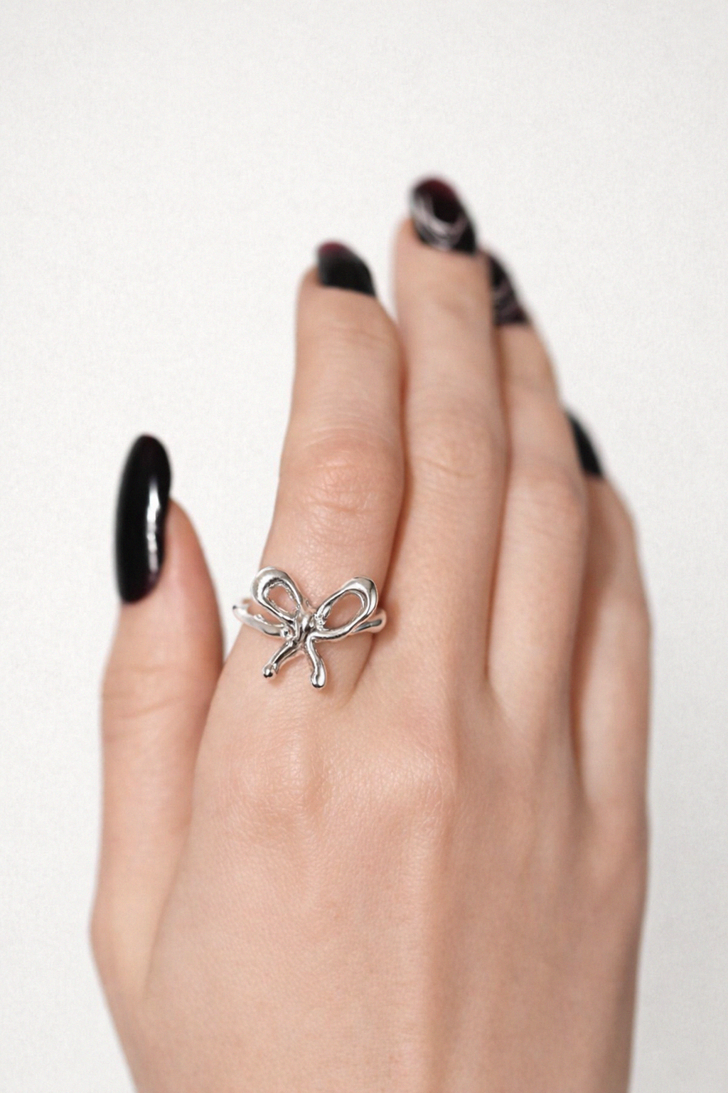 Tidebow | Organic Sterling Silver Ring