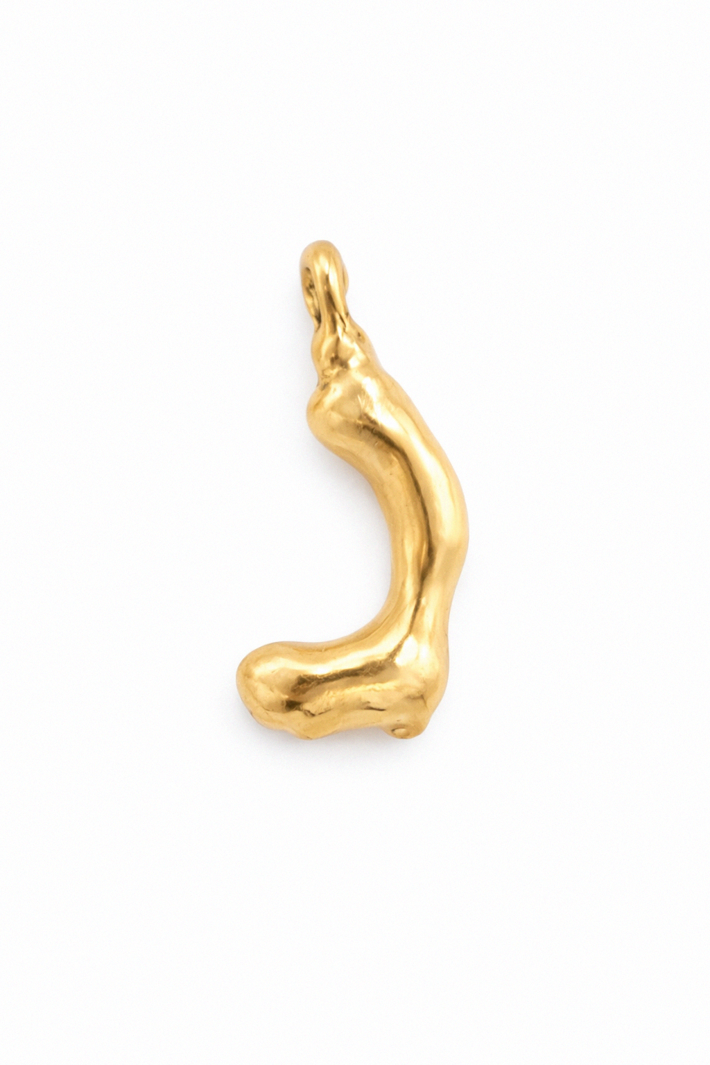 Low Arc | Yellow Bronze Pendant