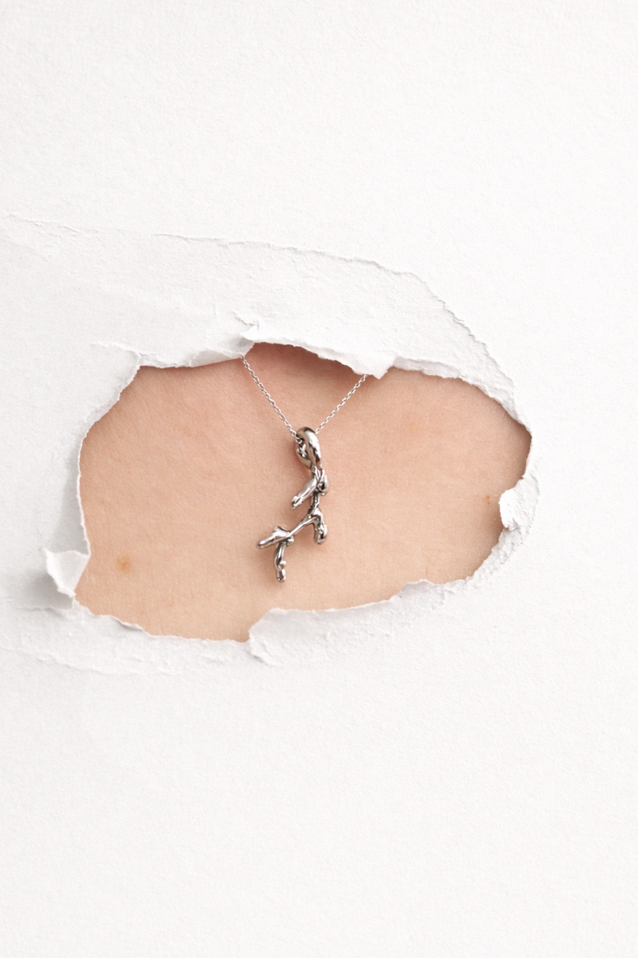 Rising Branch | Sterling Silver Pendant