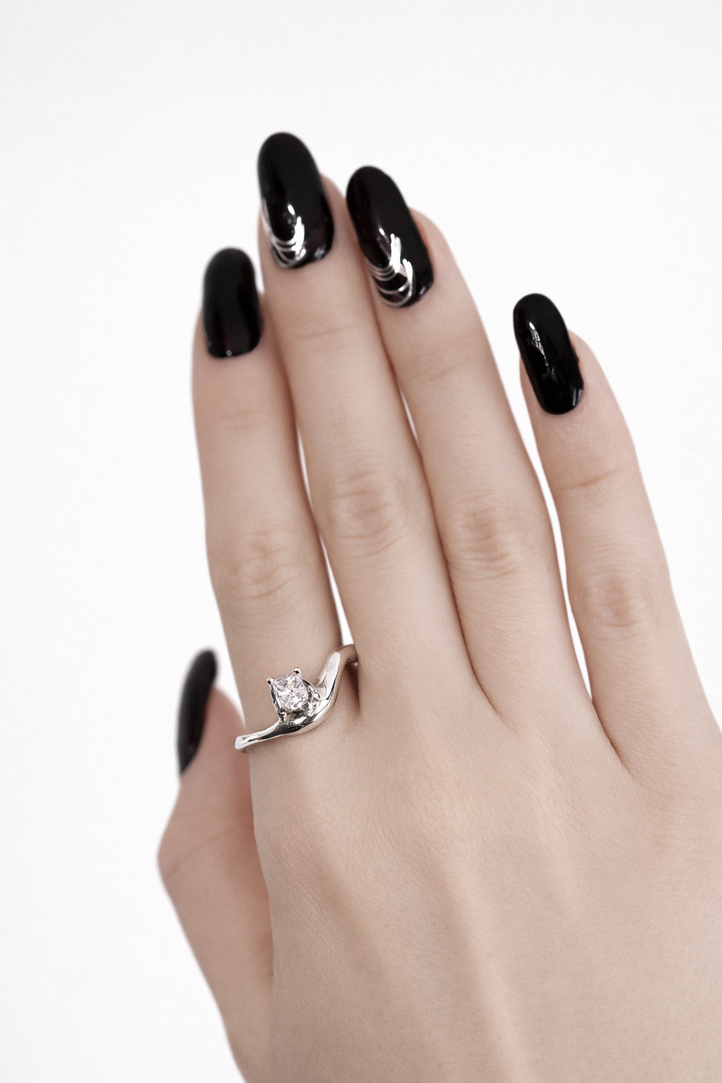 Uplift | Size 8 | Silver Ring with White CZ