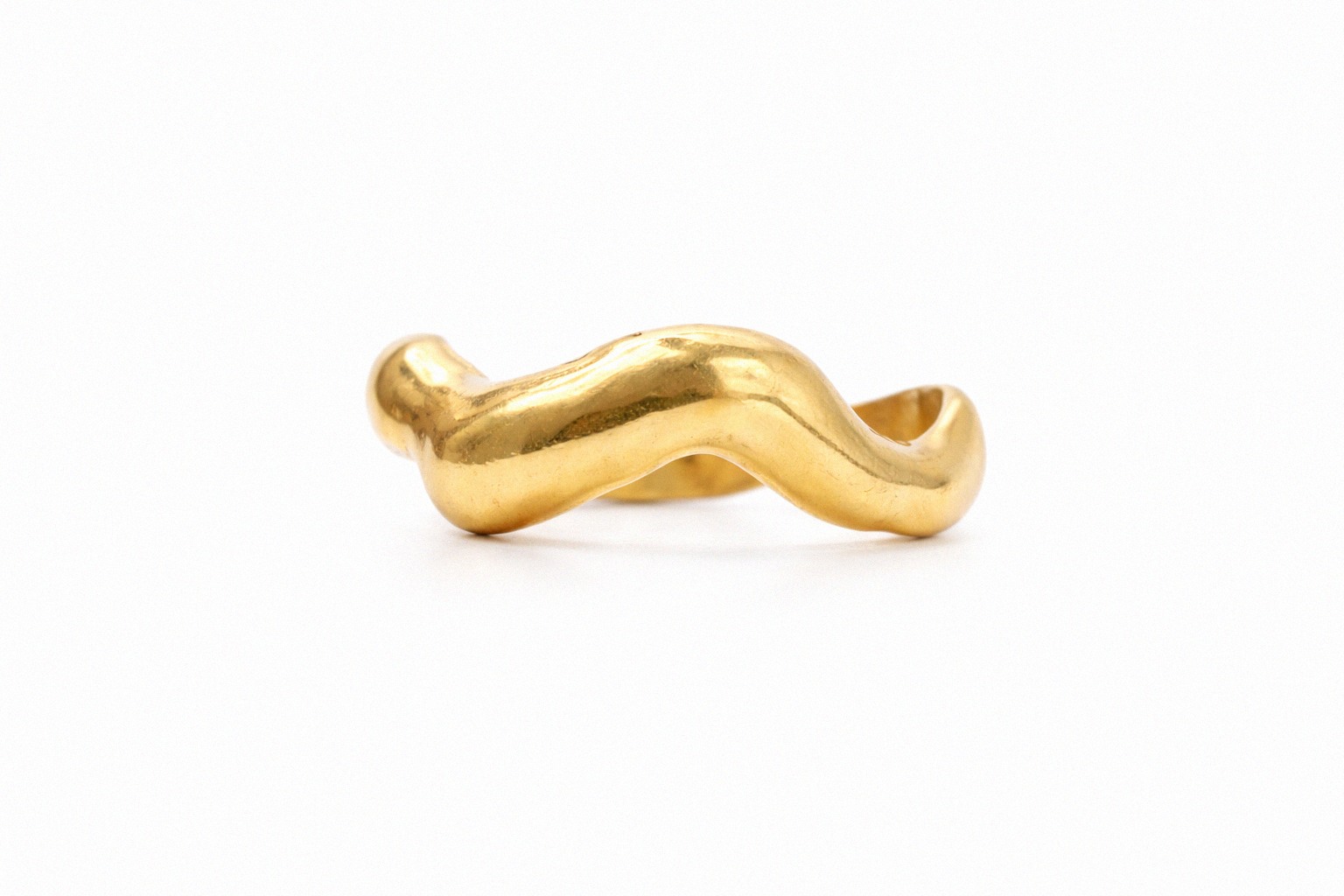 Glided Drift | Size 8 1/2 | Yellow Bronze Ring