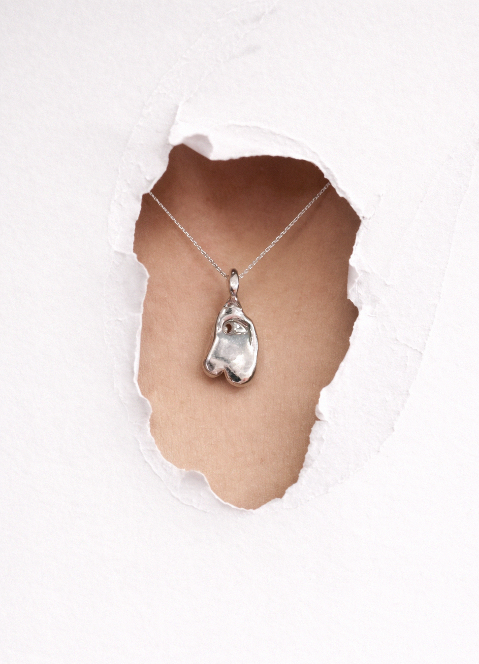 Quite Figure | Silver Pendant