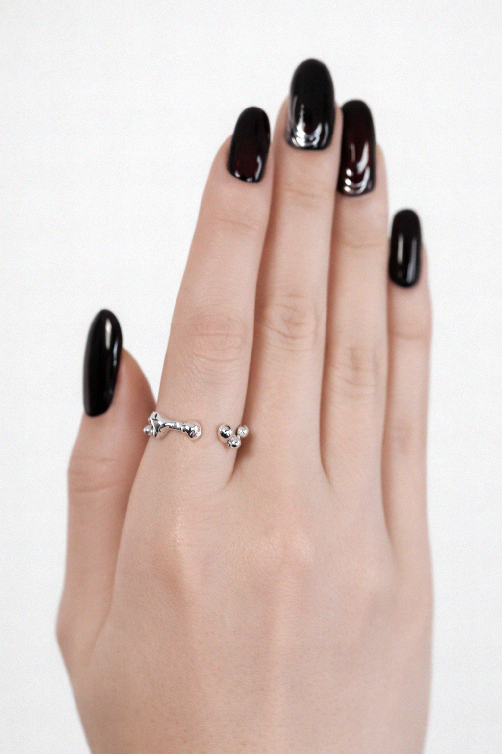 Dual | Open Silver Ring