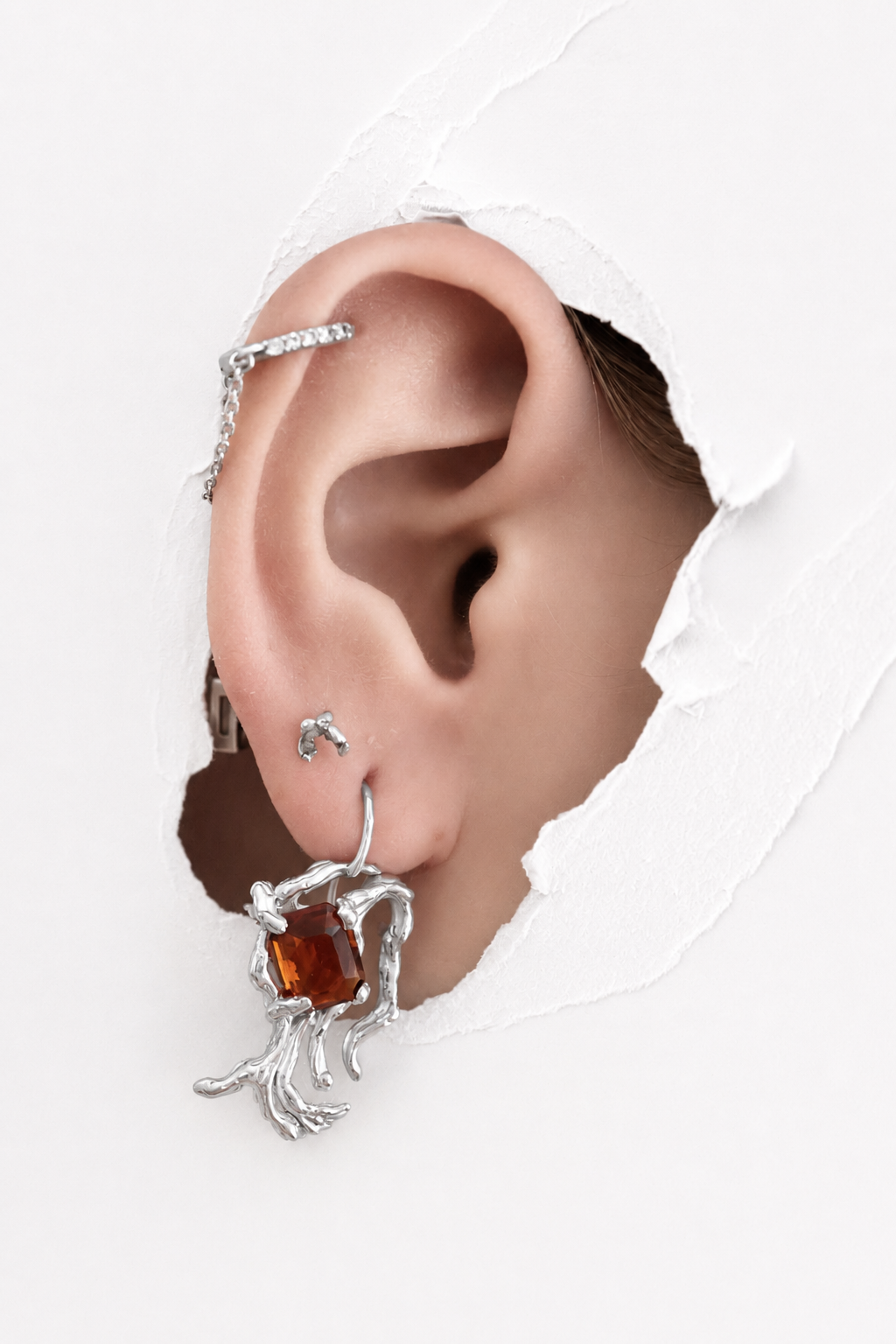 silver-ear-stack-crystal-huggie-and-amber-stone-earring.png