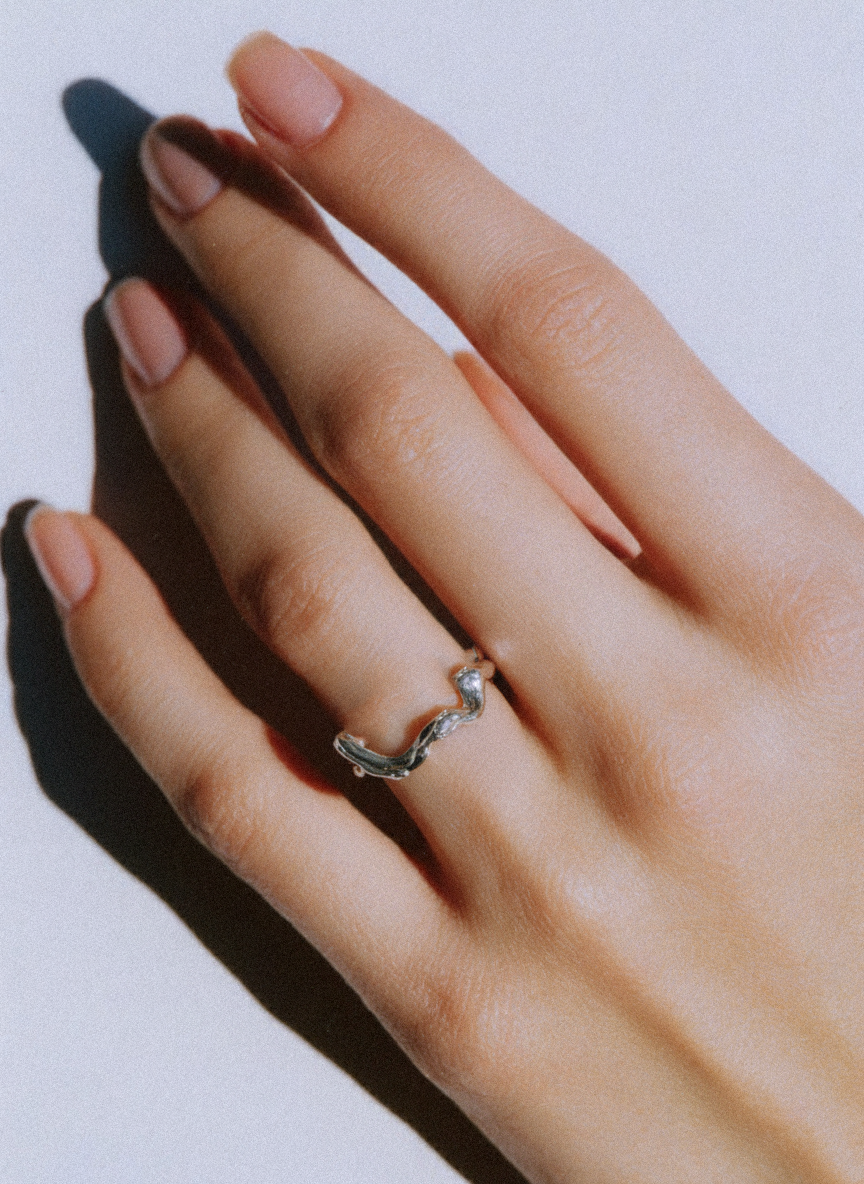 ISER | Organic Sterling Silver Ring