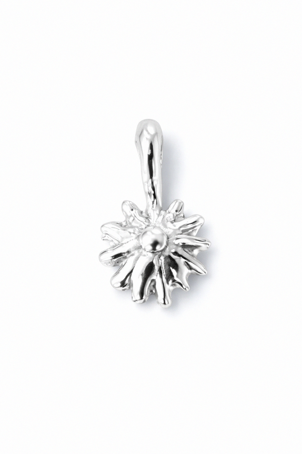 Open Bloom | Sterling Silver Pendant