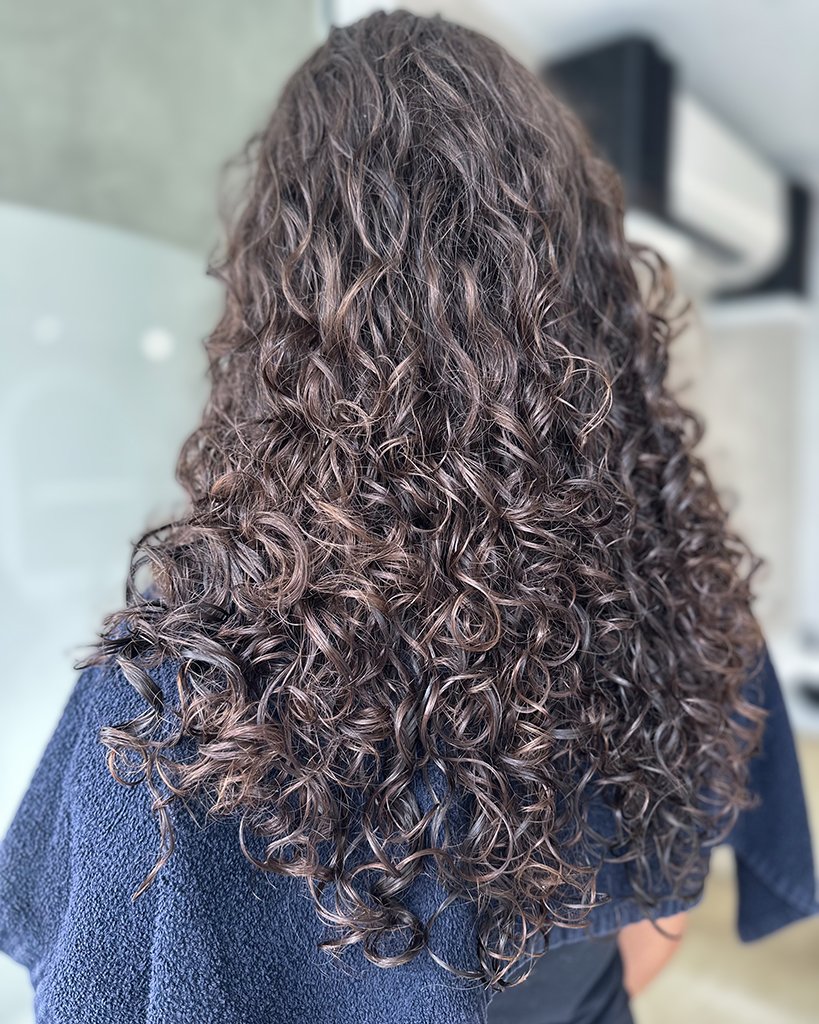 Curly Hair Restyle