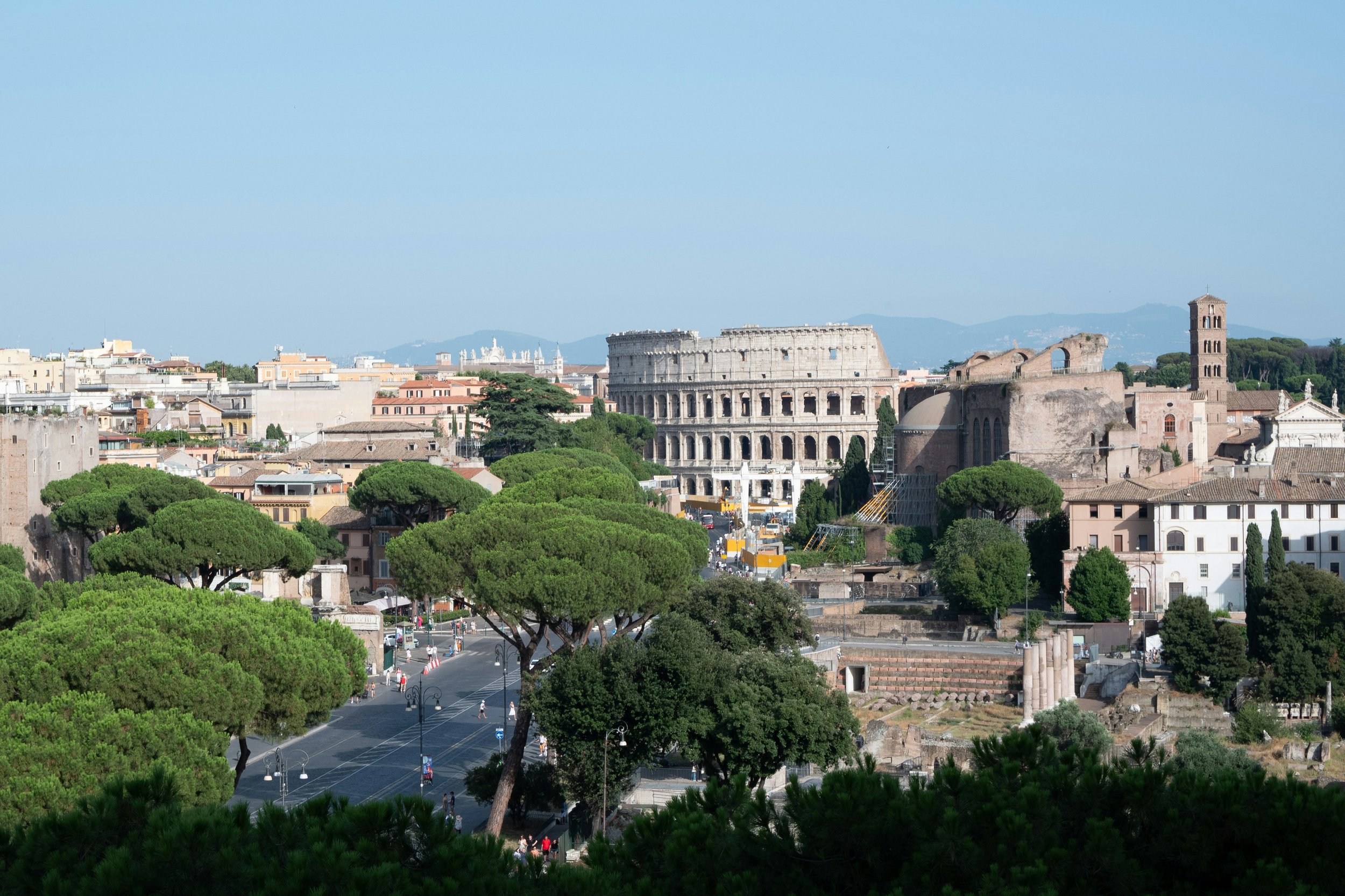 Visiting the Colosseum and Palatine Hill