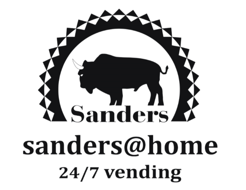 Logo Sanders@home 24/7 vending