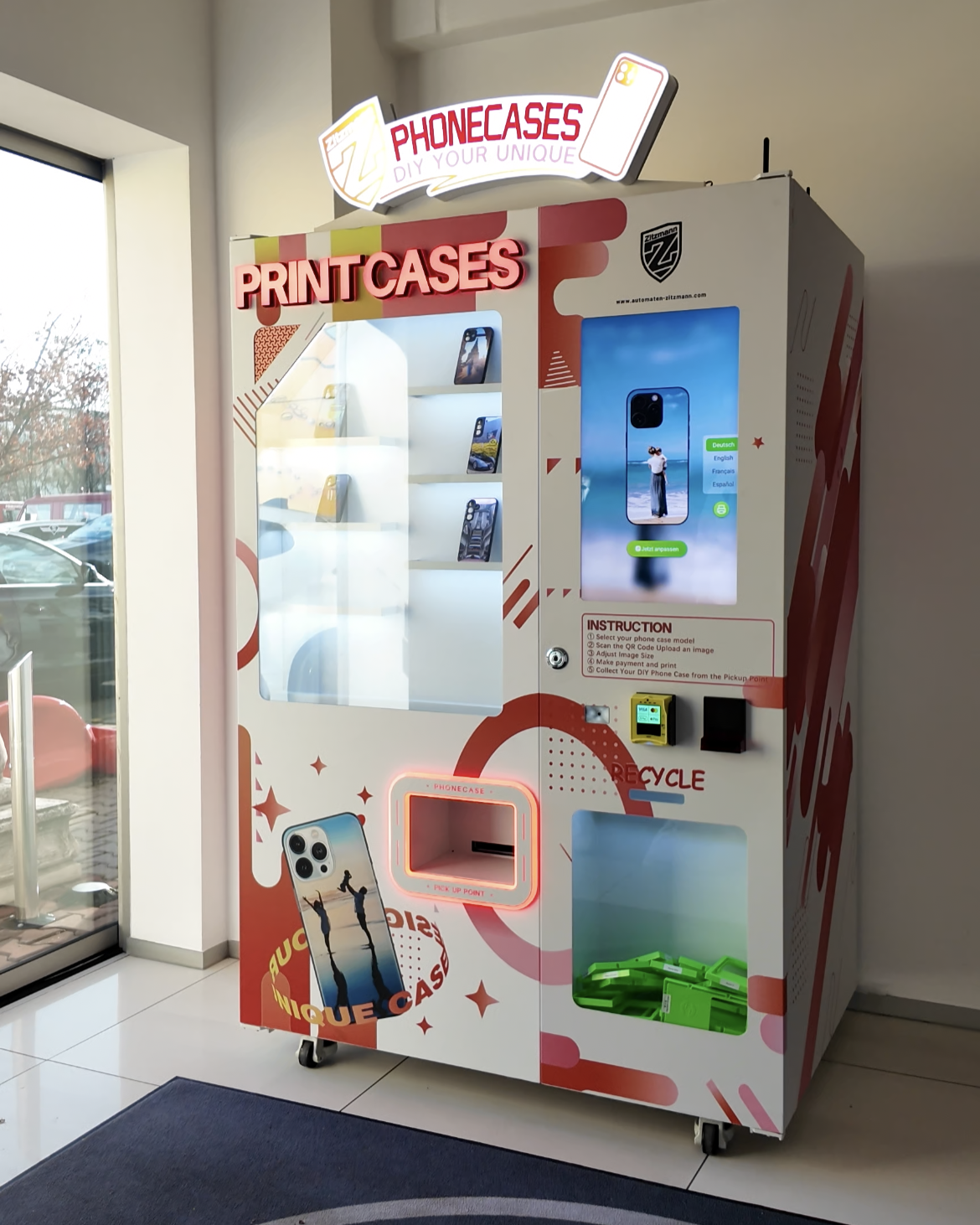 Handyhüllenautomat Automaten Zitzmann