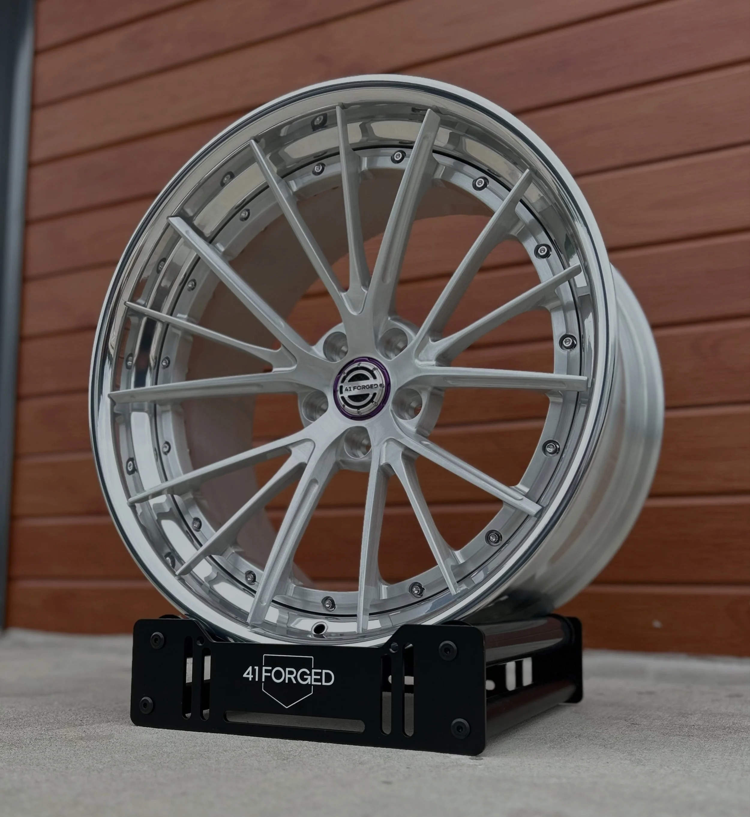 🚨 Baller Alert 🚨 

This is our SS-170 || 2pc design || Forged 6061-T6

Brushed clear center x Polished lip x Exposed stainless hardware 

Contact us today for a quote!! 

💻 www.41forged.com

📧 41forged@gmail.com

#bmwm5f90 #audir8 #mclaren720 #x5