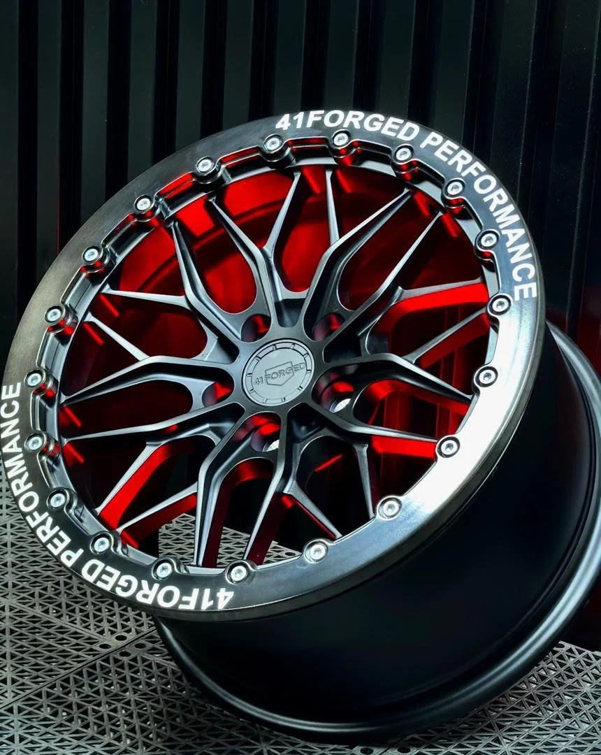 Who needs some Beadlocks? 41 Forged has you covered! These are a custom set of SS-20 wheels designed into a beadlock. 

Brushed Black lip x Satin Black center 
Contact us today for a quote!! 

💻 www.41forged.com

📧 41forged@gmail.com

#beadlockwhee