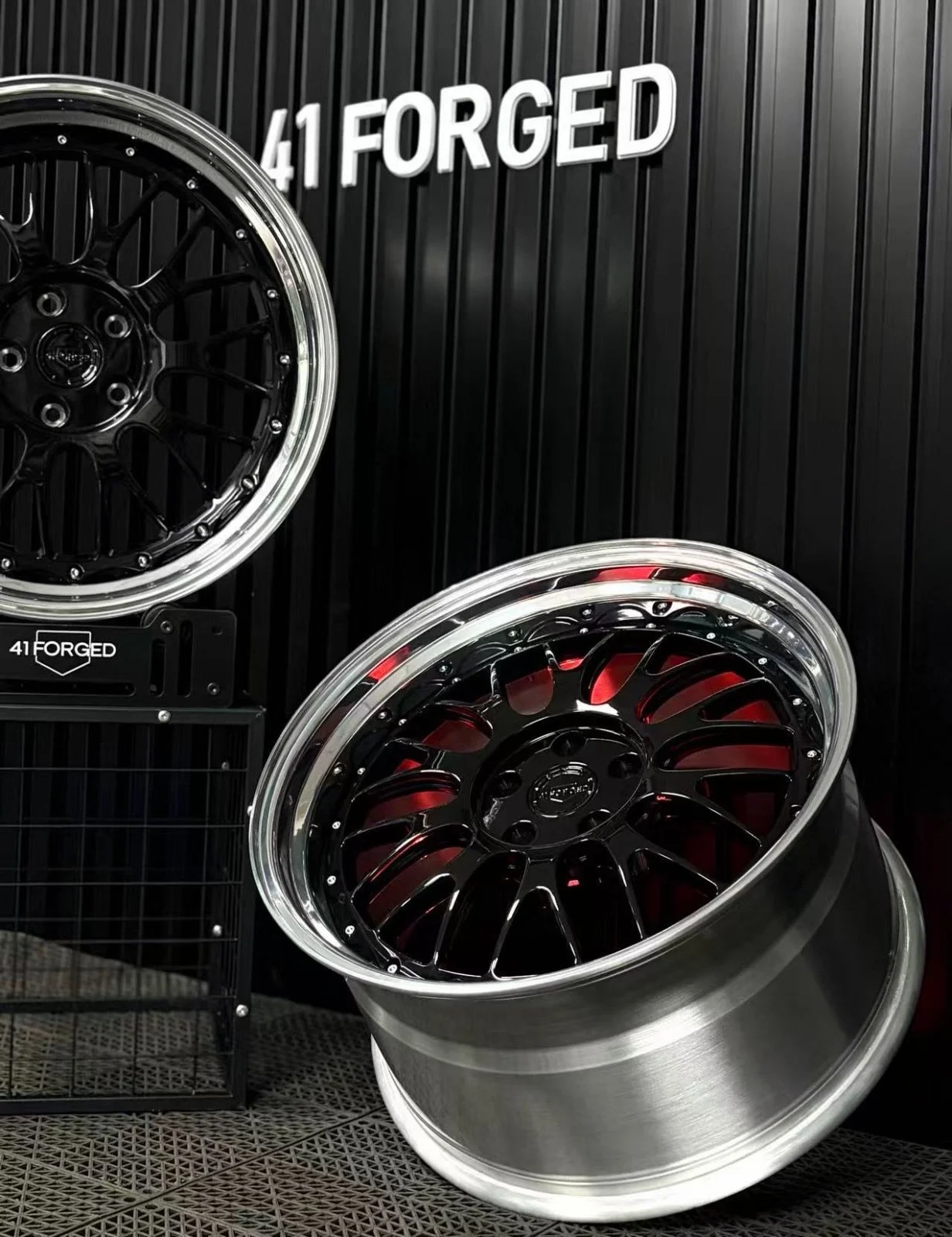 Another set of our PS-25 2pc wheels for a C8 Corvette

PS-25 || Forged 6061-T6 || Gloss Black x Polished lip x Stainless Hardware 

💻 www.41forged.com
☎️ 469-234-8327
📧 41forged@gmail.com

#41forgedwheels #corvettec8 #c8z06 #c8stingray