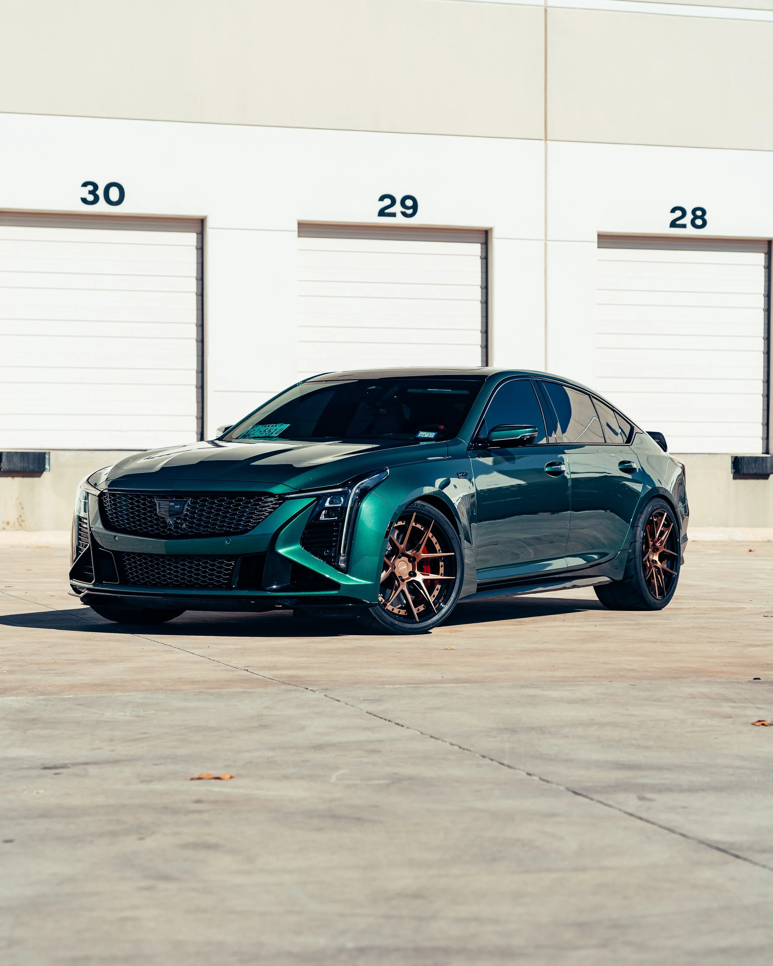 41 FORGED 20" SS-110 (2pc) ON 2025 CADILLAC CT5-V BLACKWING
