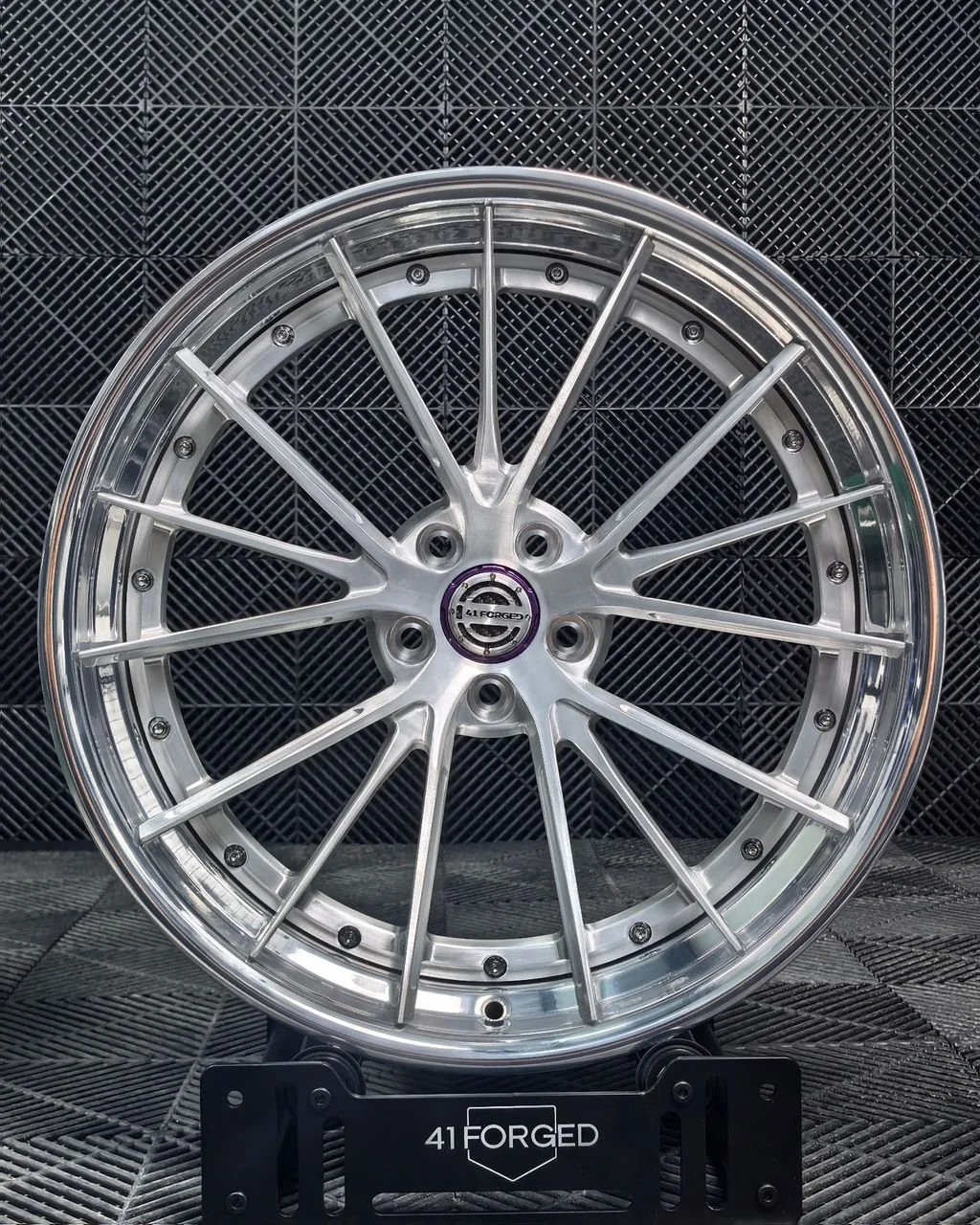SS-170 - Brushed Silver with Polished