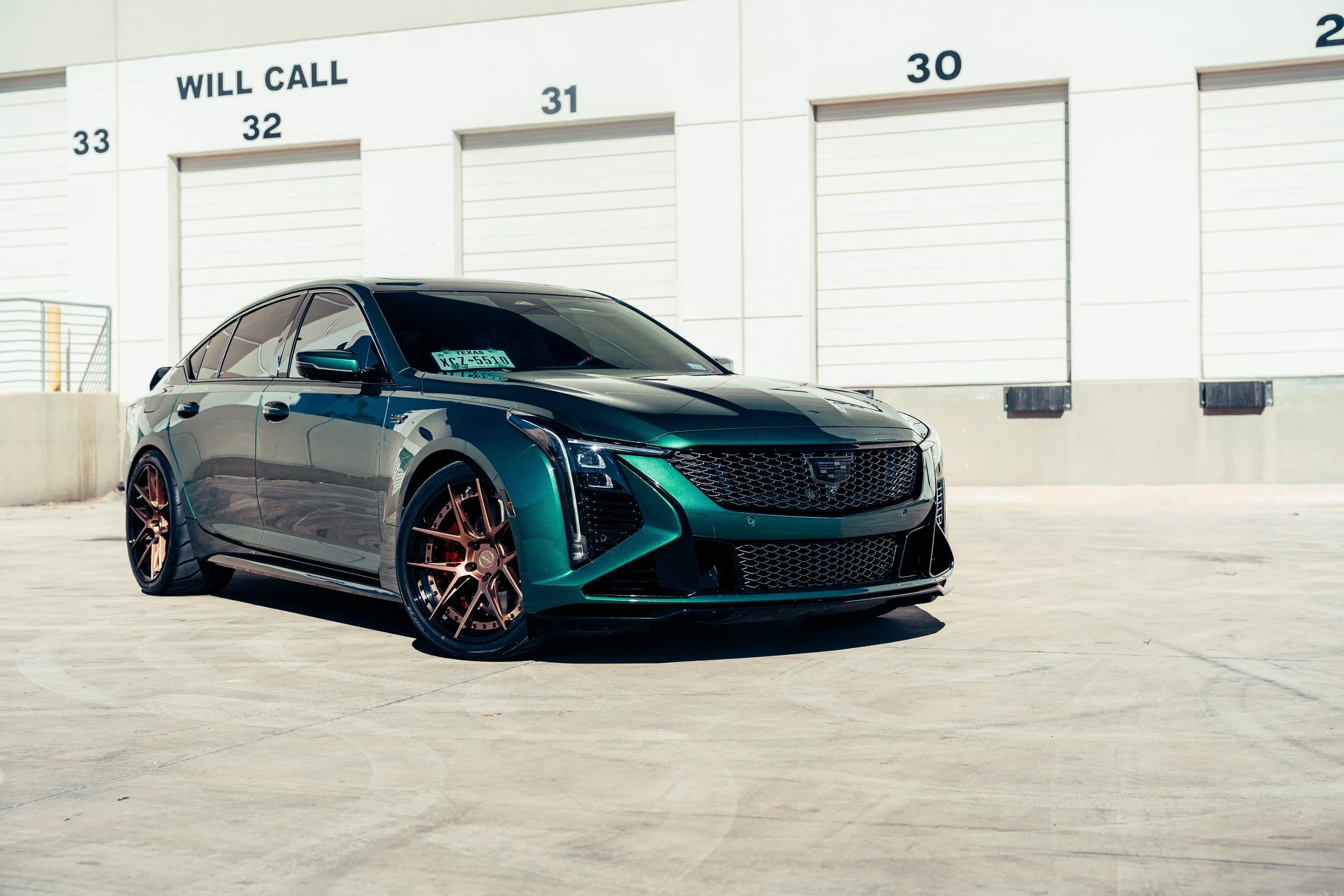 41 FORGED 20" SS-110 (2pc) ON 2025 CADILLAC CT5-V BLACKWING