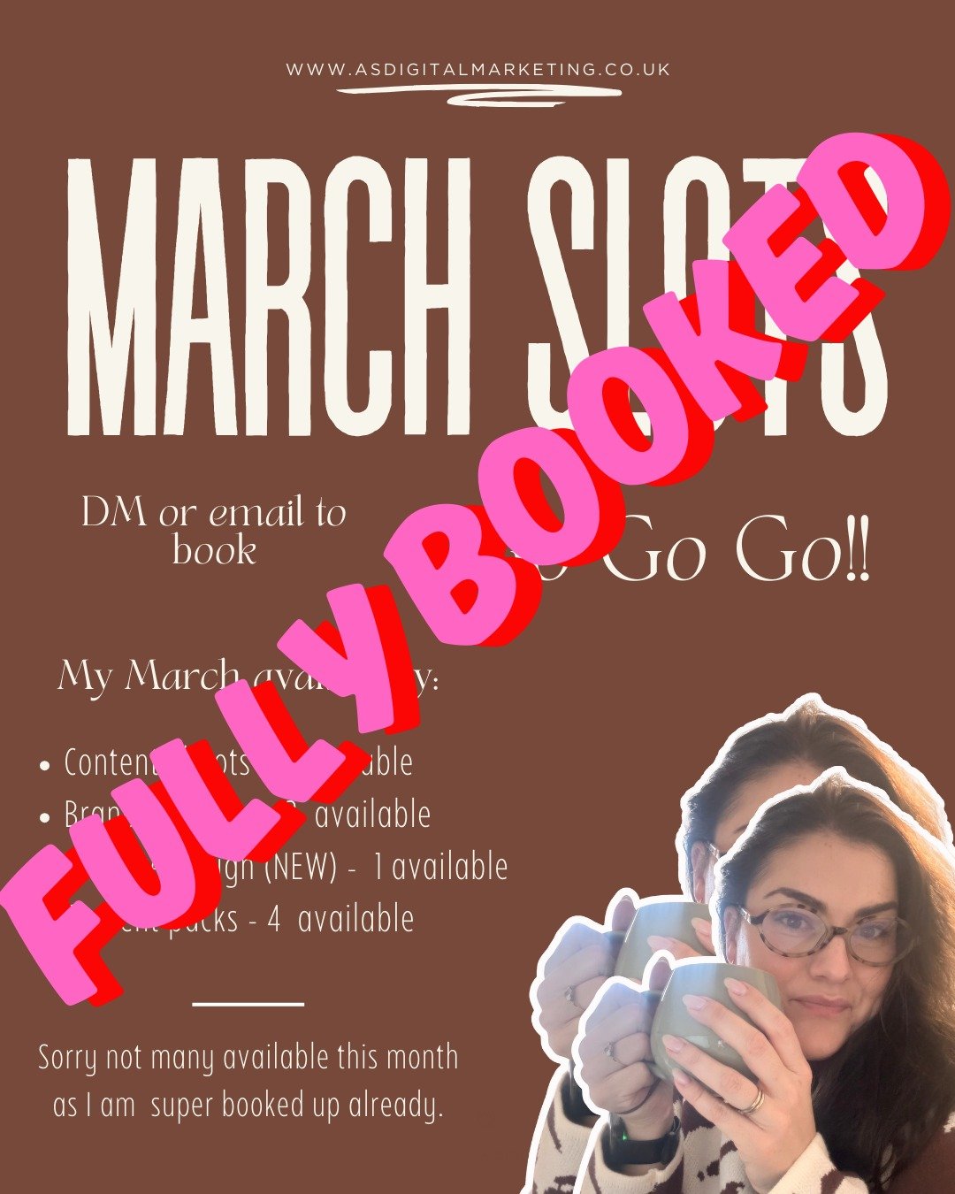 March is fully booked 🤍

Appointments are filling faster than ever, so I&rsquo;ll be sharing waitlist details soon for those wanting to secure future spots rather than posting my slots each month. ✨