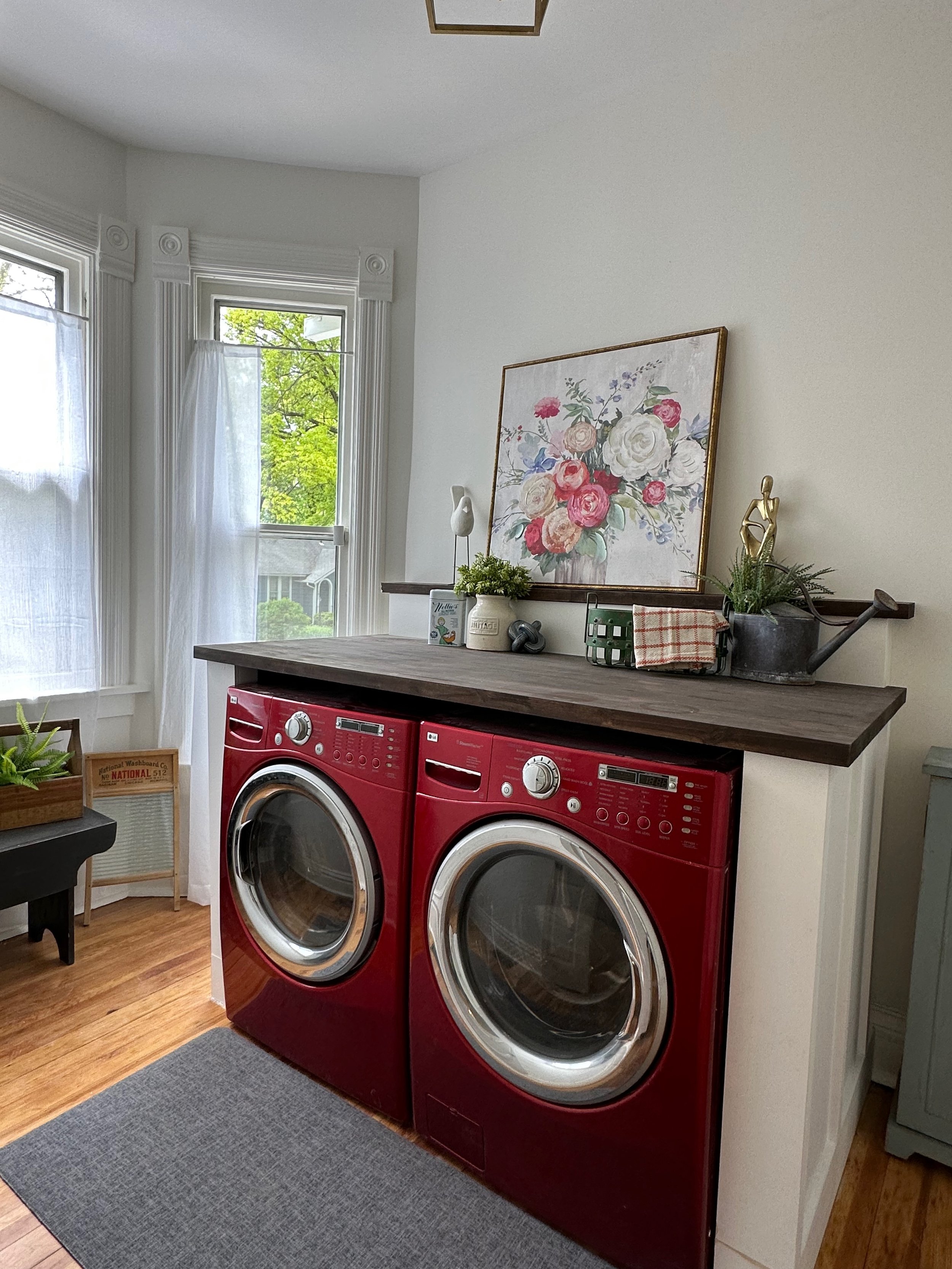 After-New laundry moved to the main floor