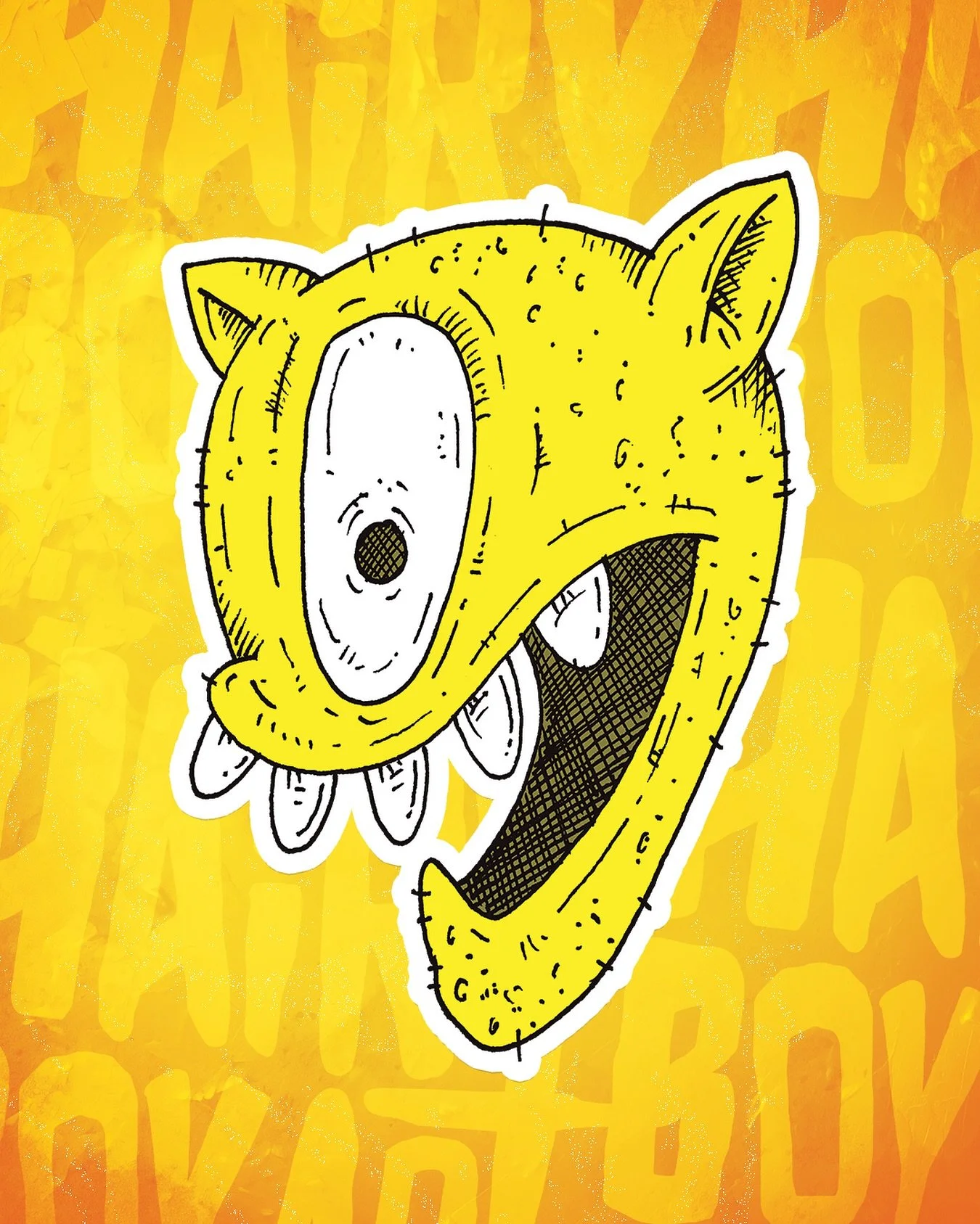 Sup? Happy Friday

#fridayvibes #monsterart #creatureart #lowbrowart #freestyleart #stickerart #stickerartist #weird