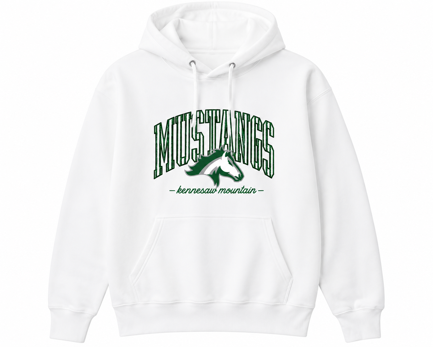KM Stitched Logo Hoody
