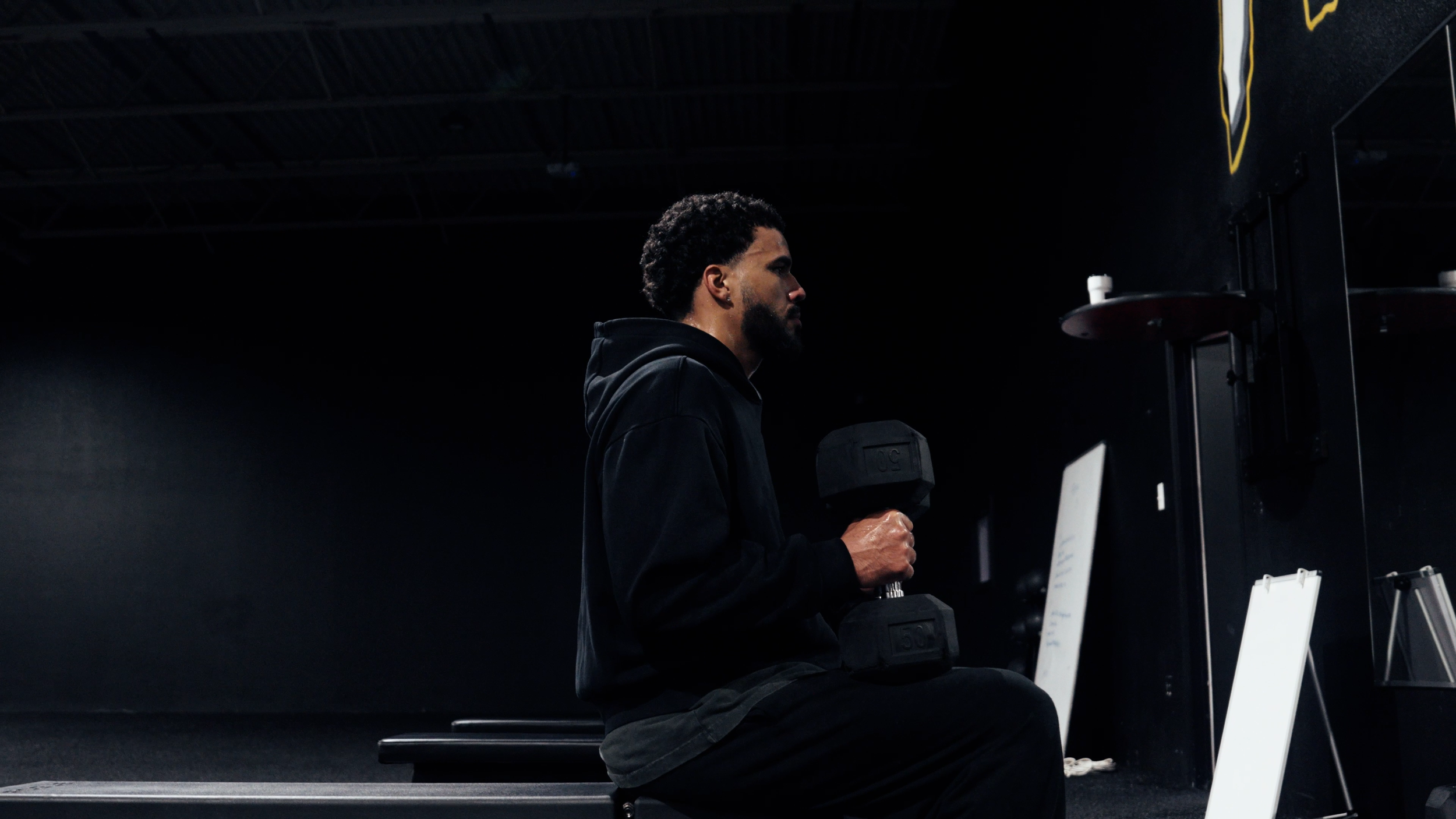 Pro Boxer Cody Davis training ahead of his pro debut