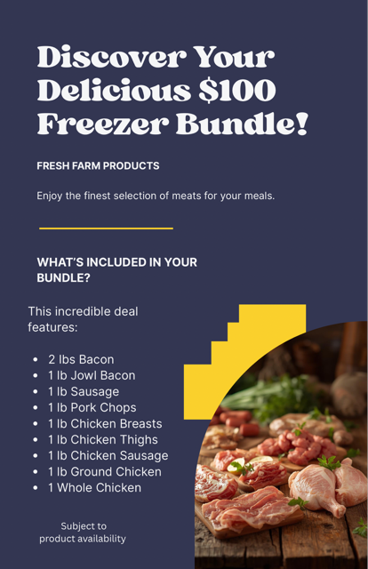 $100 Freezer Bundle — Briar Bush Farm