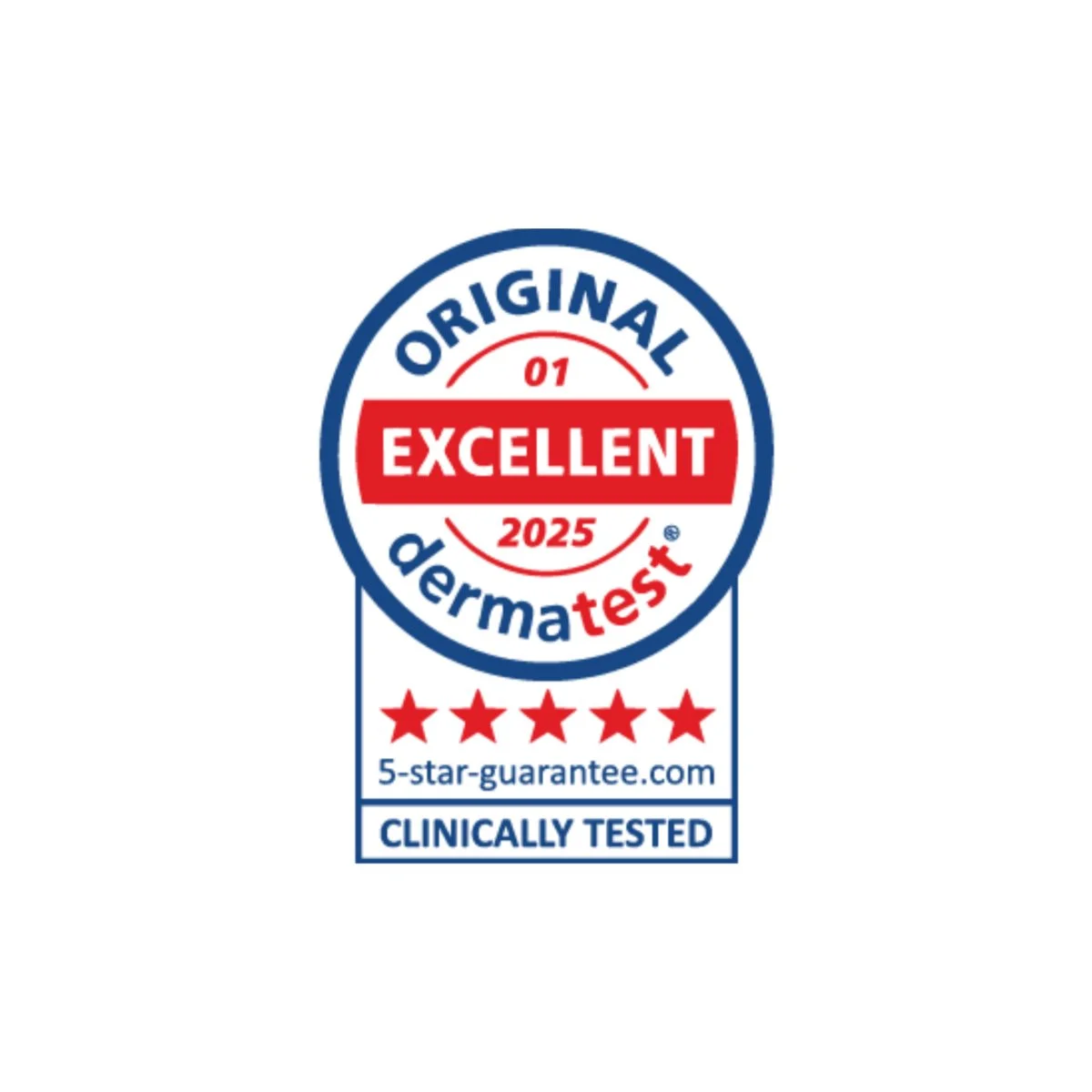 Dermatest 5-star rating, proven safe for sensitive skin. FROM RIMAN AUSTRALIA