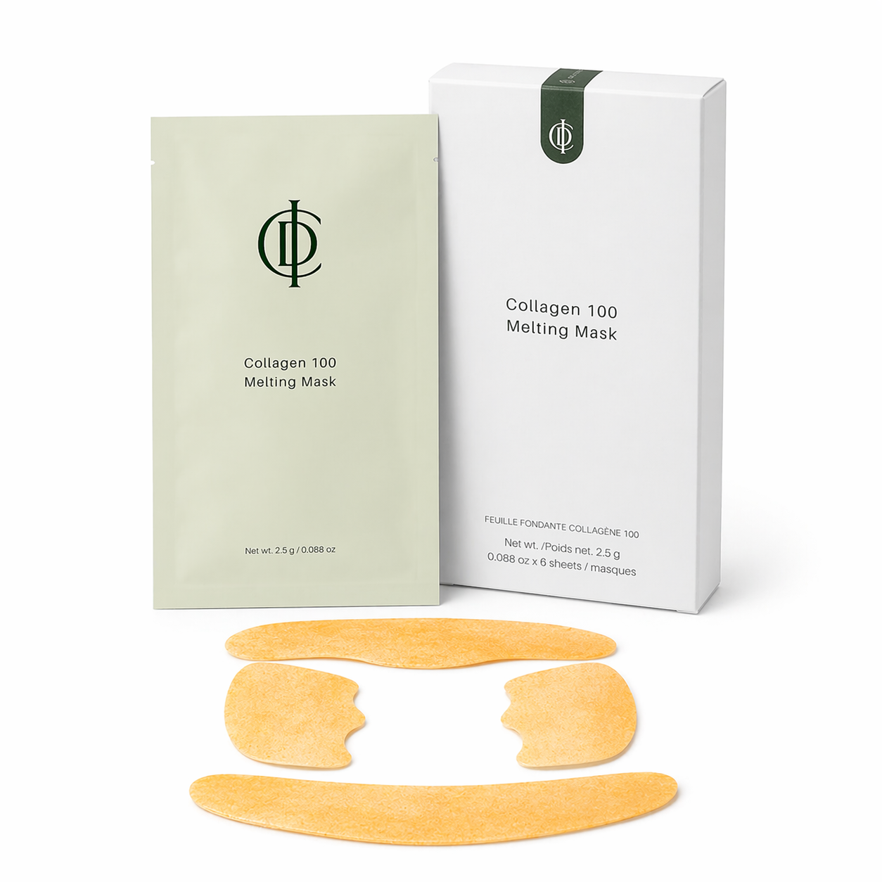Riman InCellDerm ICD Collagen 100 Melting Sheet  Mask