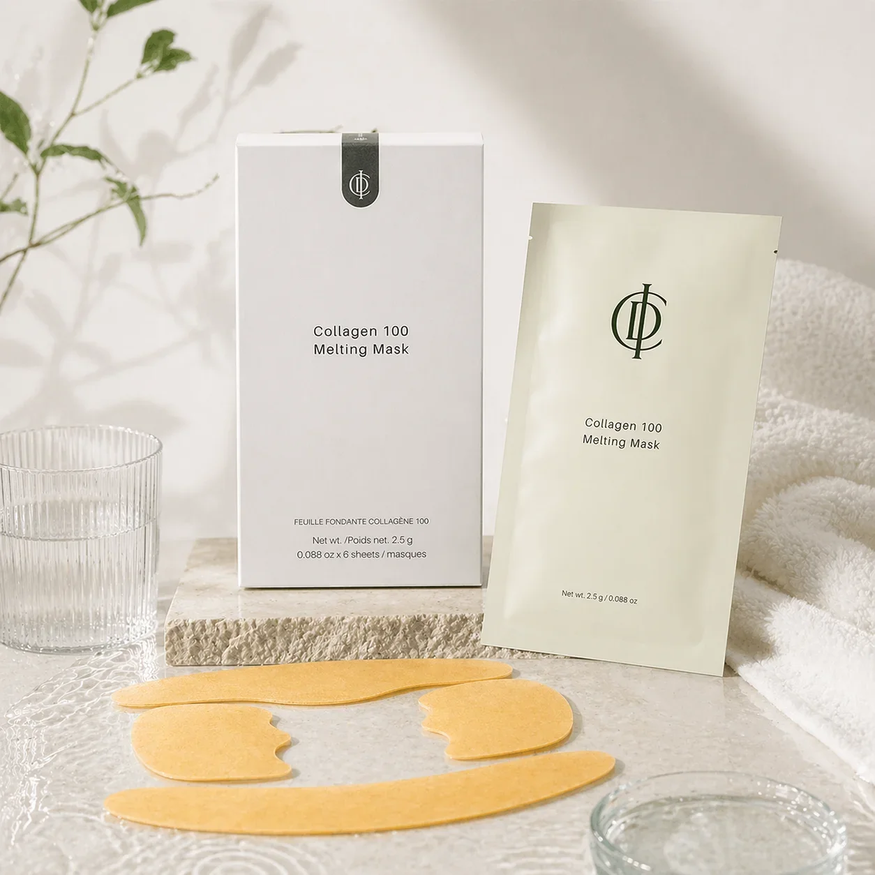 Riman InCellDerm ICD Collagen Mask 100 Melting Sheet — RIMAN