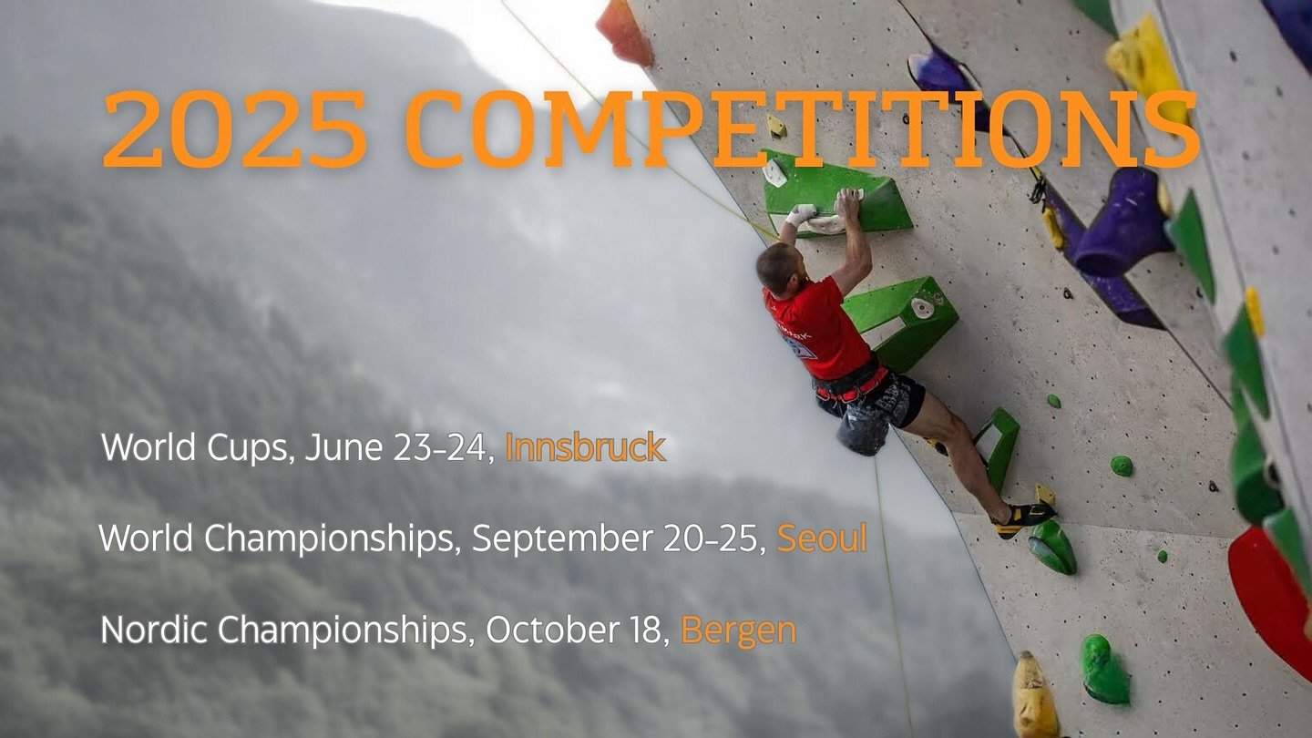 Countdown to comp season has officially begun 😤 You can follow my journey right here🥳

#IFSC #WorldCups #WorldChampionships #adaptiveathlete #paraclimbing