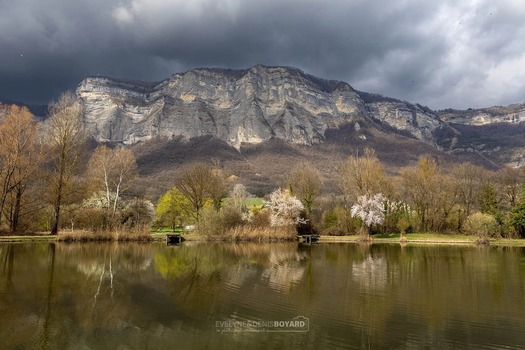 Marais de Montfort dans le massif de Belledonne (Isère).
