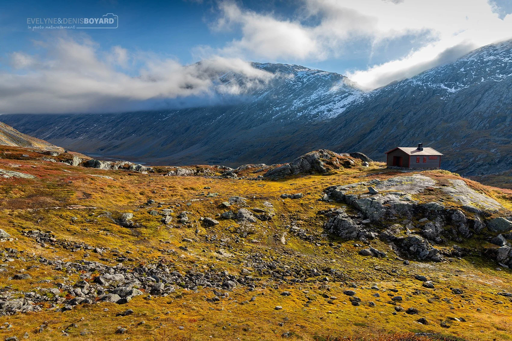 Refuge dans la région du Sognefjord.